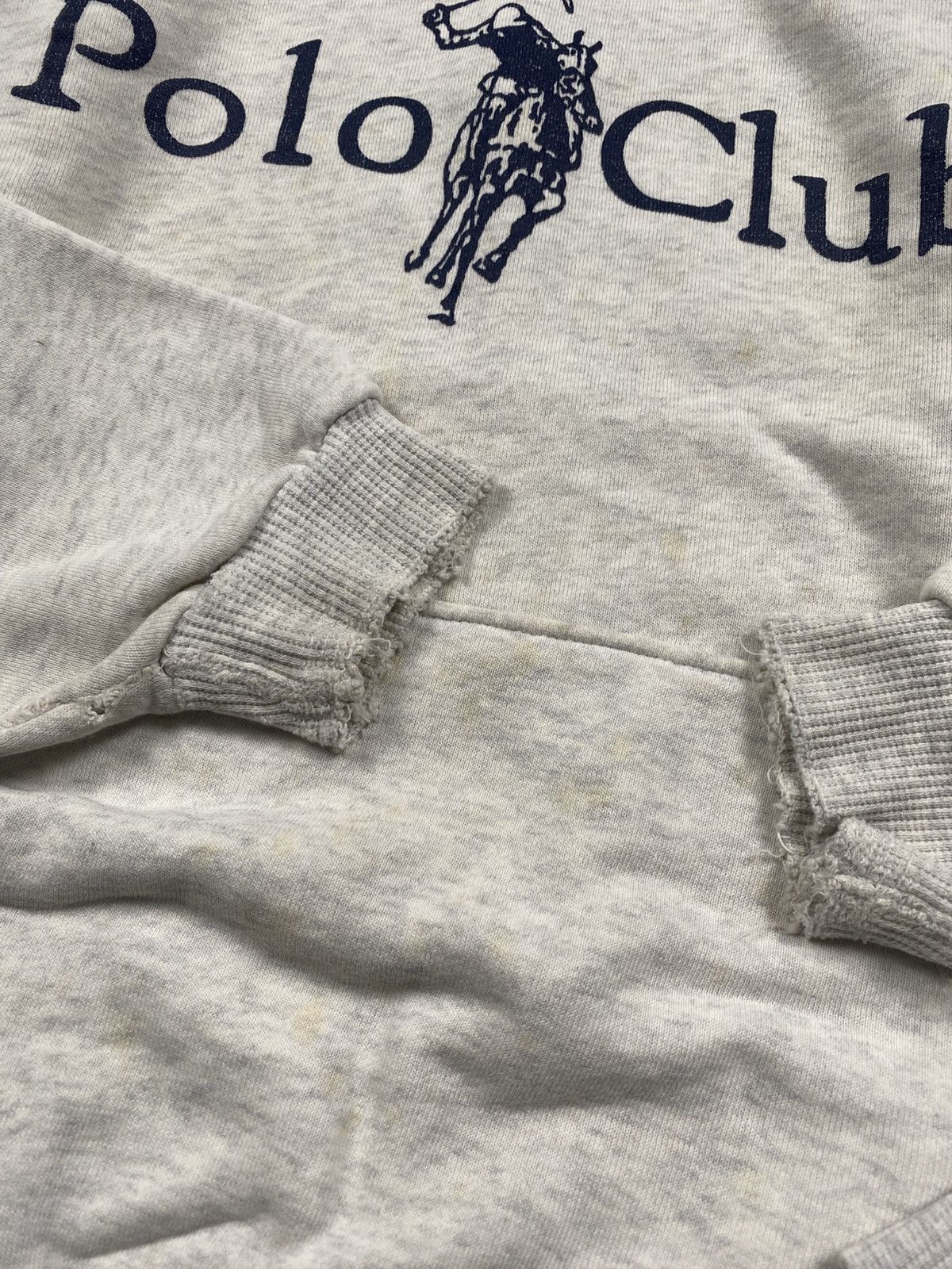 Beverly Hills Polo Club Vintage 90s Polo Club Distressed Boxy Pullover Size US M / EU 48-50 / 2 - 4 Thumbnail