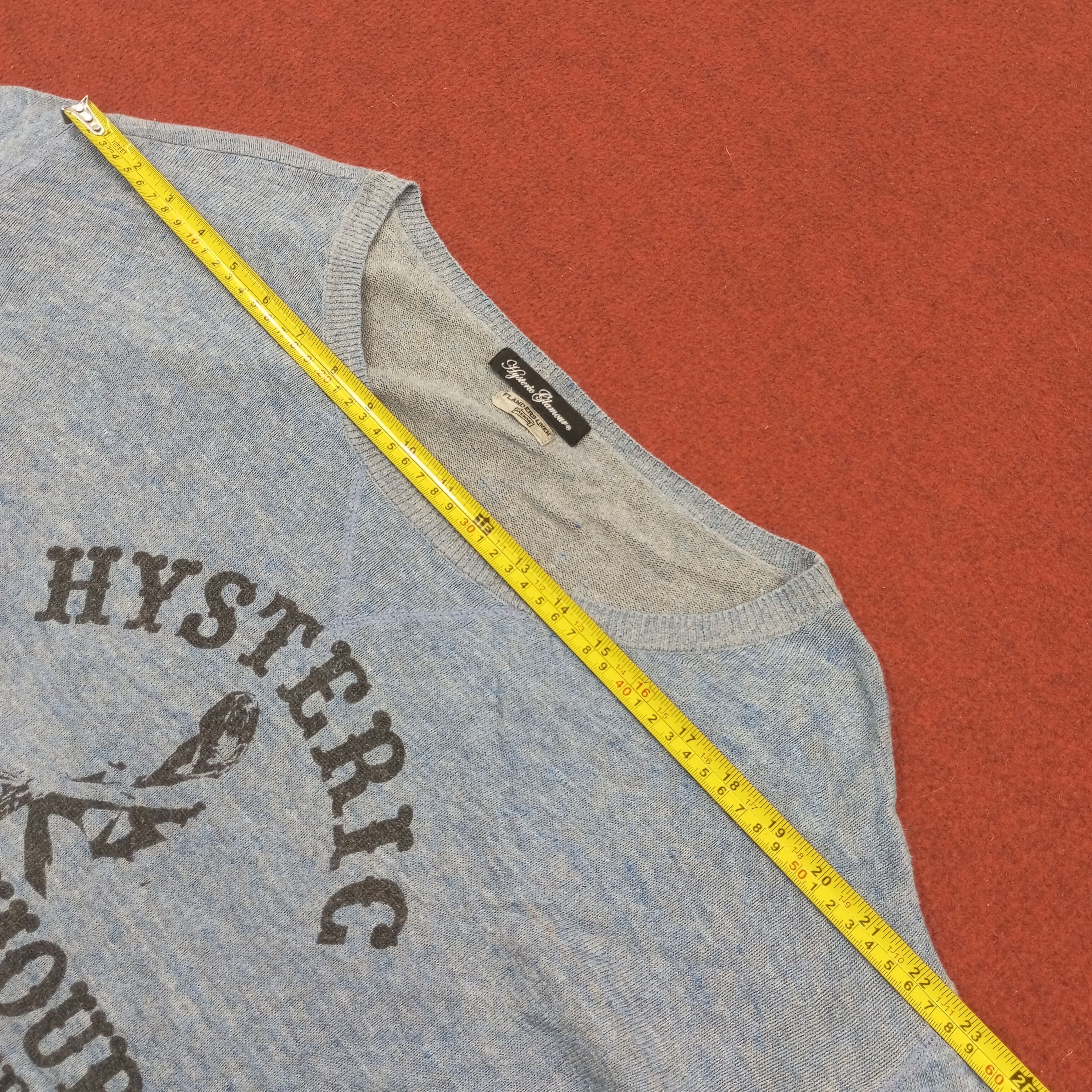 Hysteric Glamour × Japanese Brand × Vintage Hysteric Glamour Japanese Brand Crop Top Tshirt Size L / US 10 / IT 46 - 9 Thumbnail