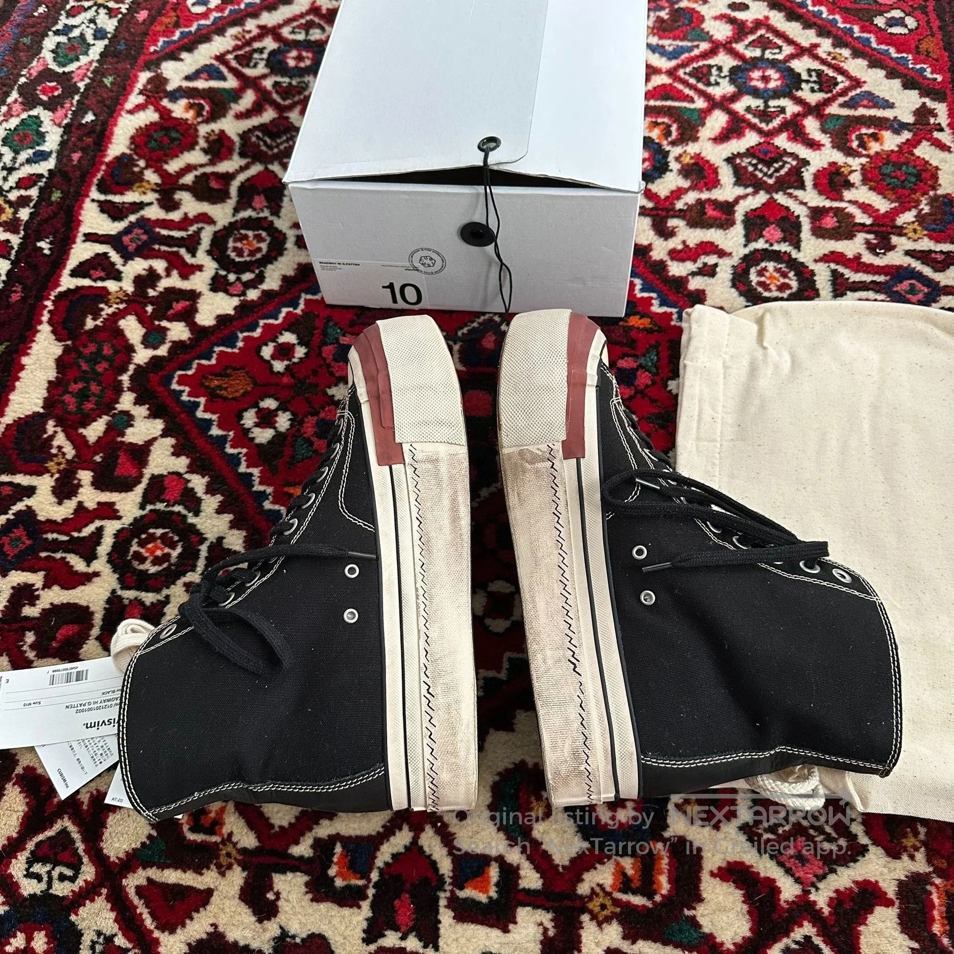 Visvim visvim 21AW Skagway Hi Canvas Shoes. Size US 10 / EU 43 - 4 Thumbnail