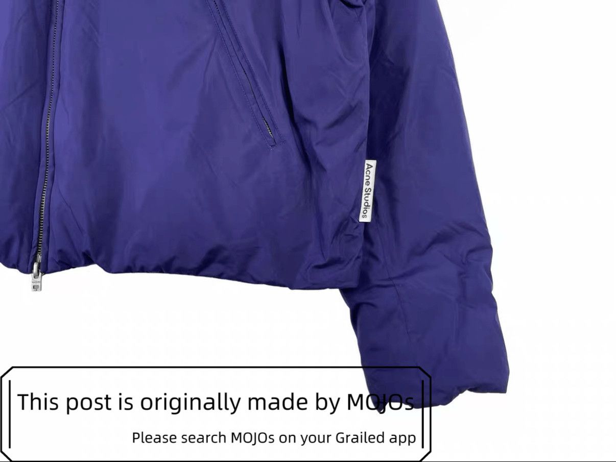 Acne Studios Acne Studios Oversied Purple Puffer Jacket mojos1736 Size US S / EU 44-46 / 1 - 5 Thumbnail