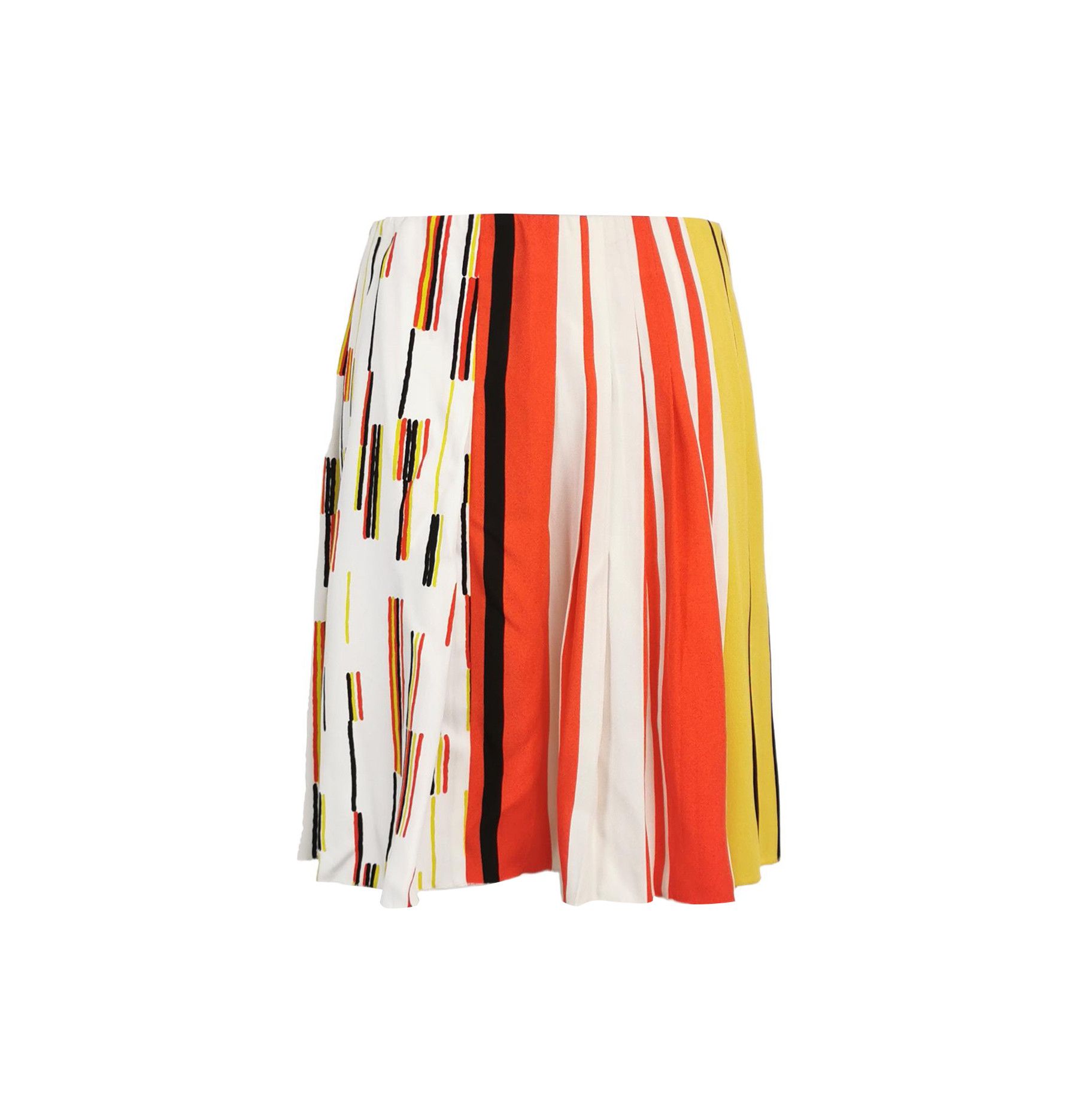 Prada Prada Colorful Striped Midi Skirt Size 38 0089 Size 38" / US 16 / IT 52 - 1 Thumbnail