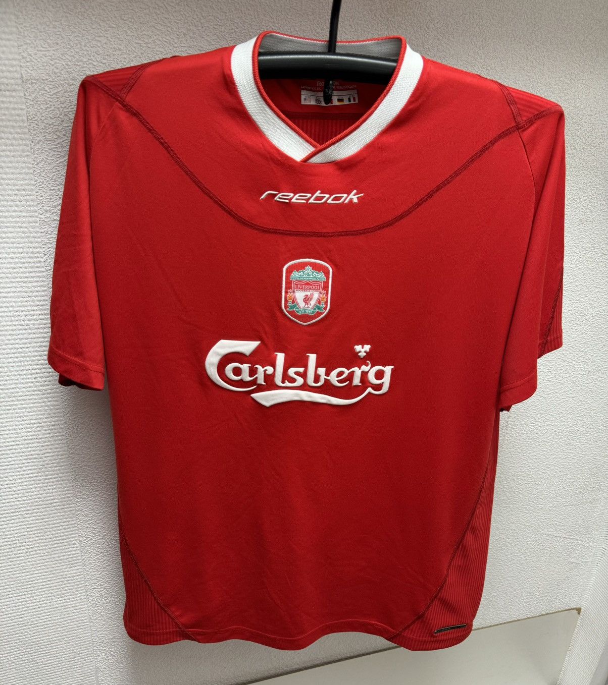 Reebok Liverpool reebok carlsberg vintag soccer jersey 2002-2004 Xl Size US XL / EU 56 / 4 - 1 Thumbnail