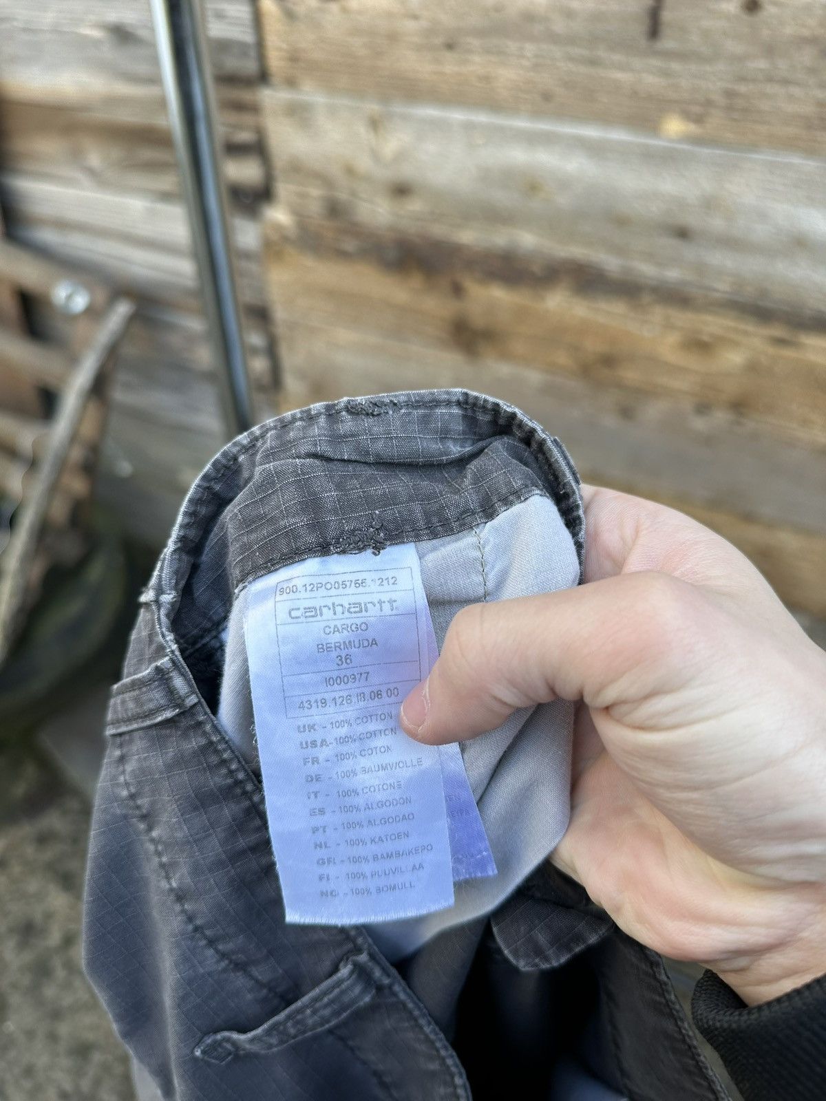 Carhartt × Vintage Vintage Carhartt Cargo Shorts Streetwear Y2k Size US 36 / EU 52 - 5 Thumbnail