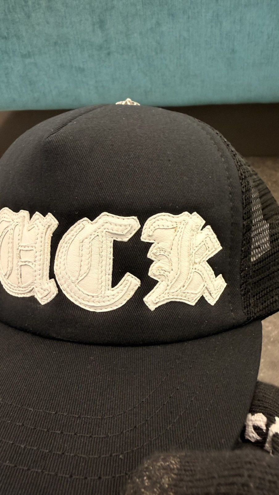 Chrome Hearts Ultra Rare Chrome Hearts Fuck Trucker Hats New Size ONE SIZE - 3 Thumbnail