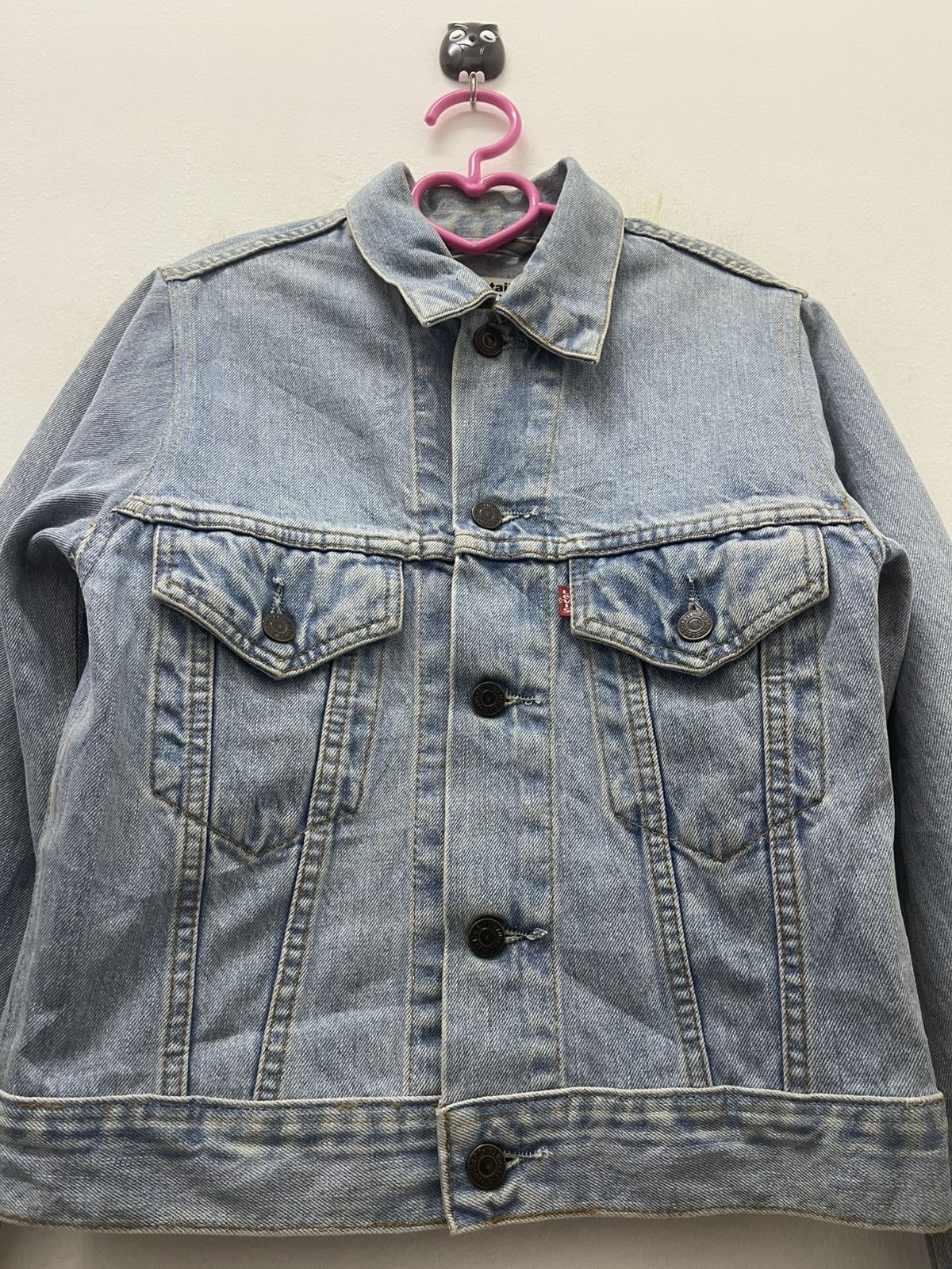 Levi's Rare Vintage LEVIS THE KATTAIL Denim Jacket Size US XS / EU 42 / 0 - 5 Thumbnail