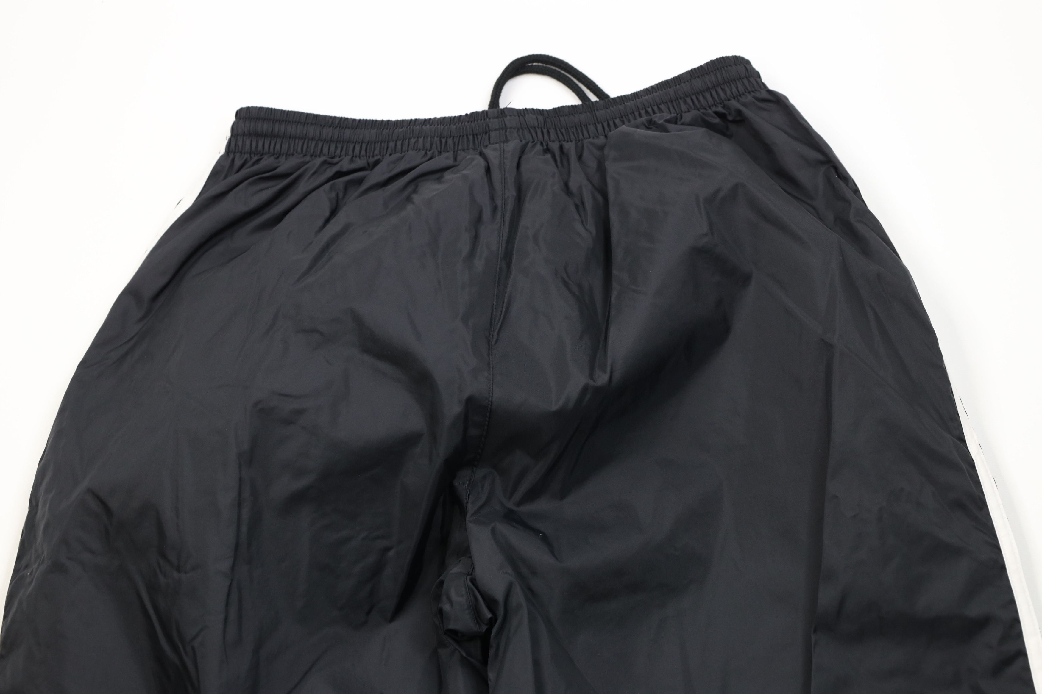Adidas Vintage Y2K 2001 Adidas Wide Leg Windbreaker Pants Black Size US 36 / EU 52 - 12 Thumbnail