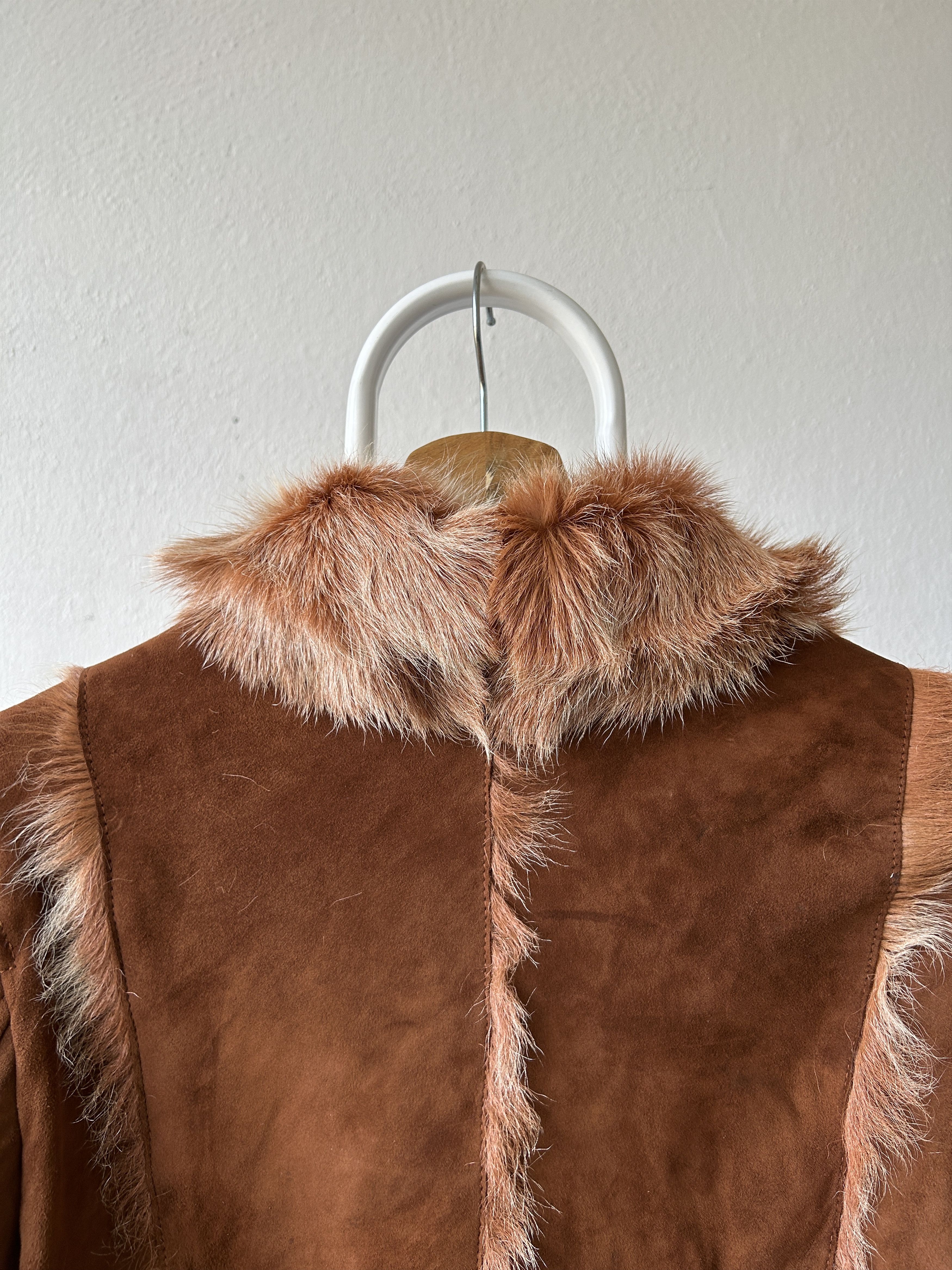 Vintage Vintage suede penny lane coat Size XS / US 0-2 / IT 36-38 - 7 Thumbnail