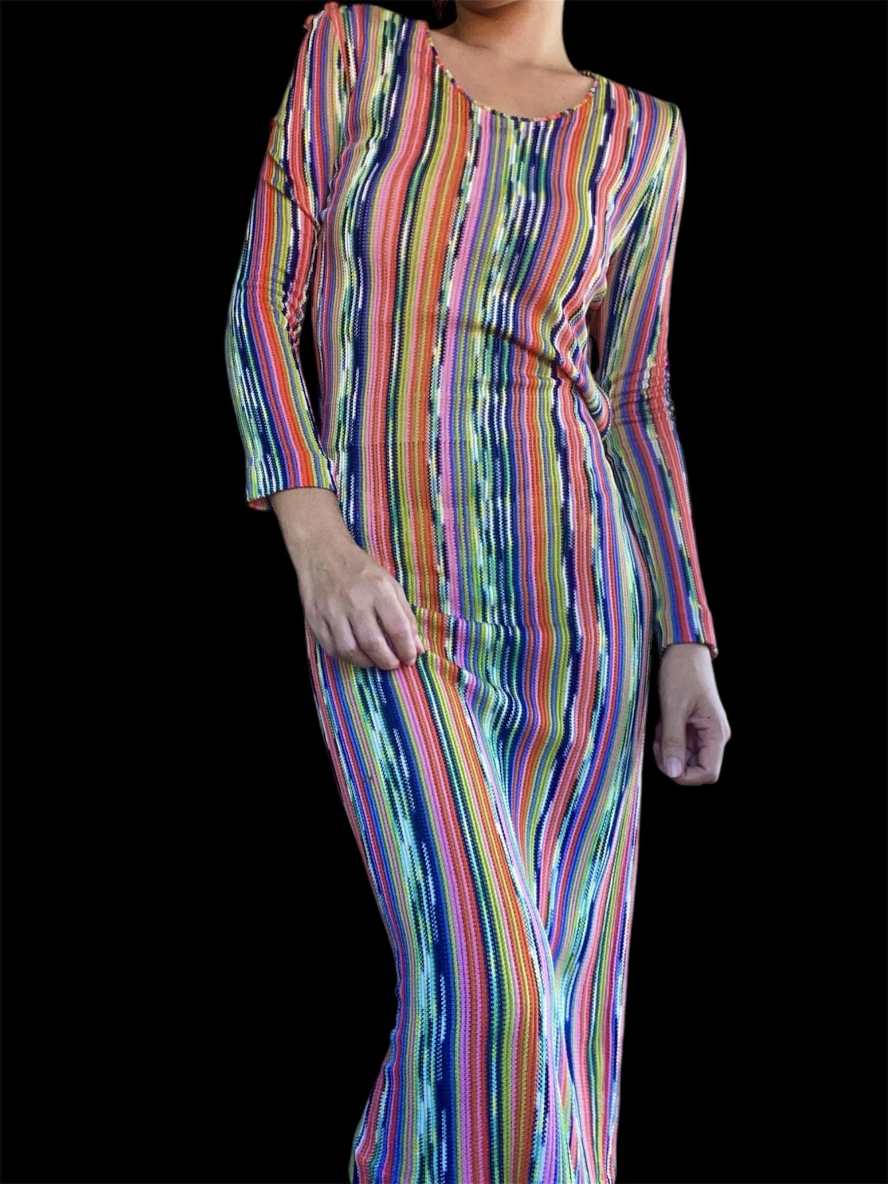 Missoni × Vintage Missoni Knit Dress Size M / US 6-8 / IT 42-44 - 2 Thumbnail