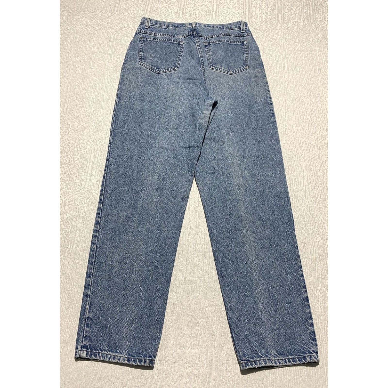 Vintage VINTAGE Honors Jeans Womens 16 Blue High Rise Tapered Leg 90s Denim 100% Cotton Size 38" / US 16 / IT 52 - 6 Thumbnail