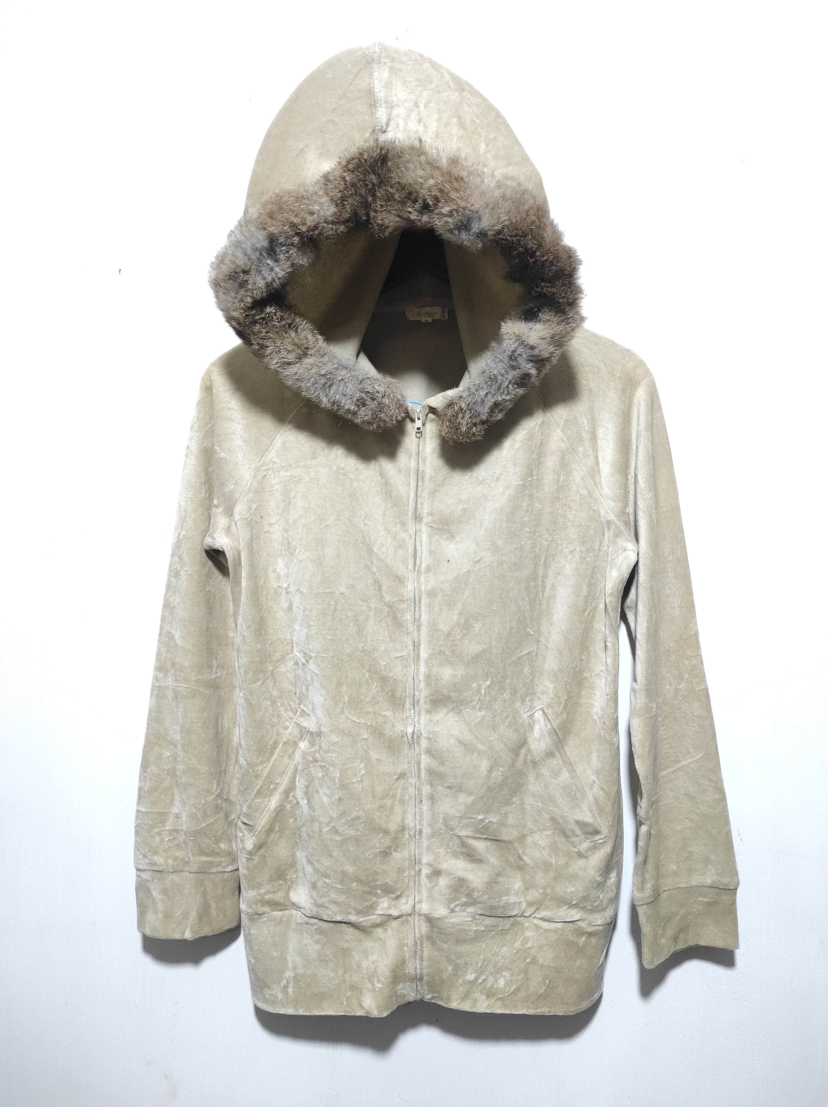 Hysteric Glamour HUs Hush Zipper Fur Hoodie i6w9 Lgb Style Size S / US 4 / IT 40 - 2 Thumbnail