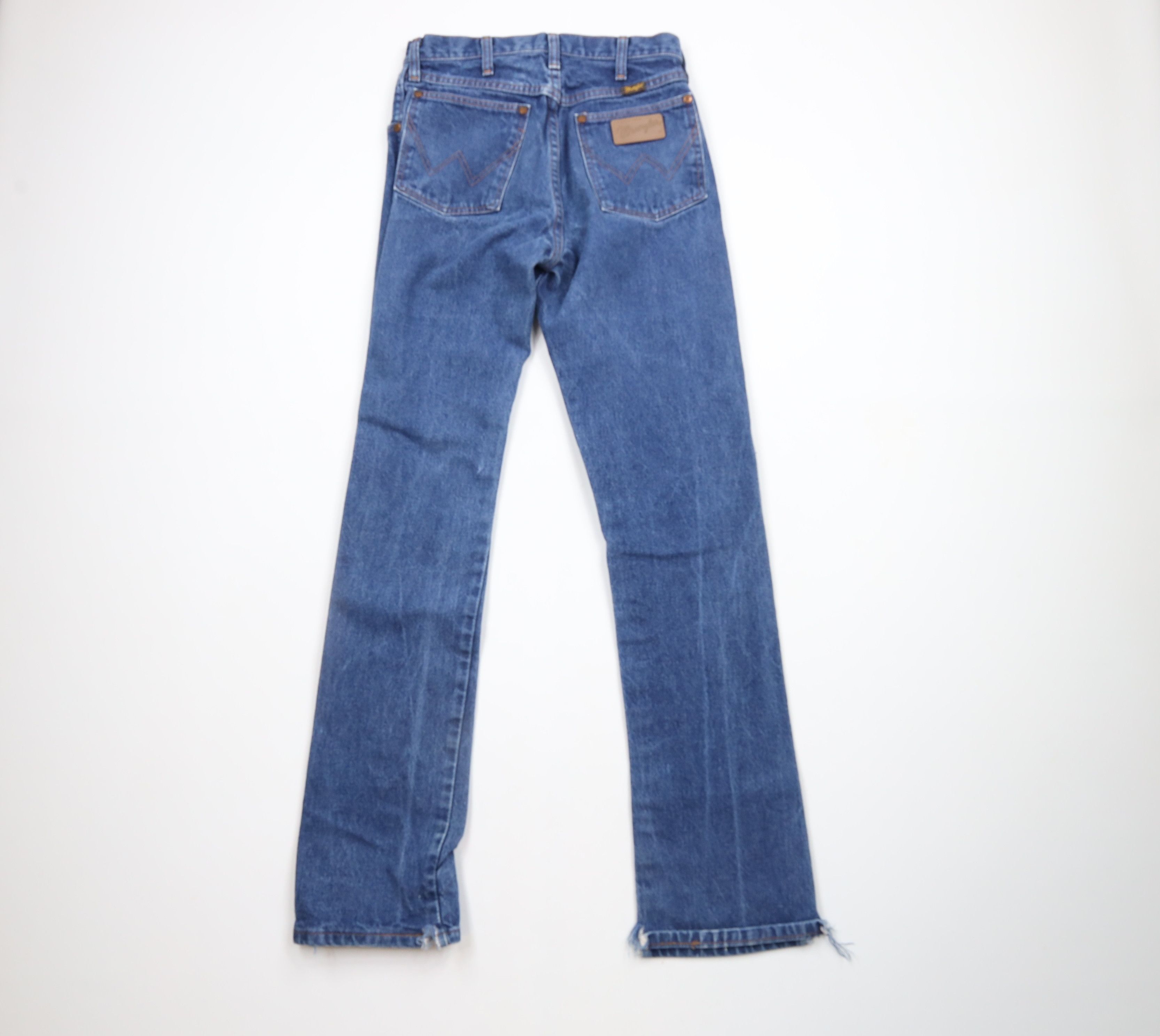 Vintage × Wrangler Vintage 90s Wrangler Flare Bootcut Denim Jeans Blue USA Size US 29 - 9 Thumbnail