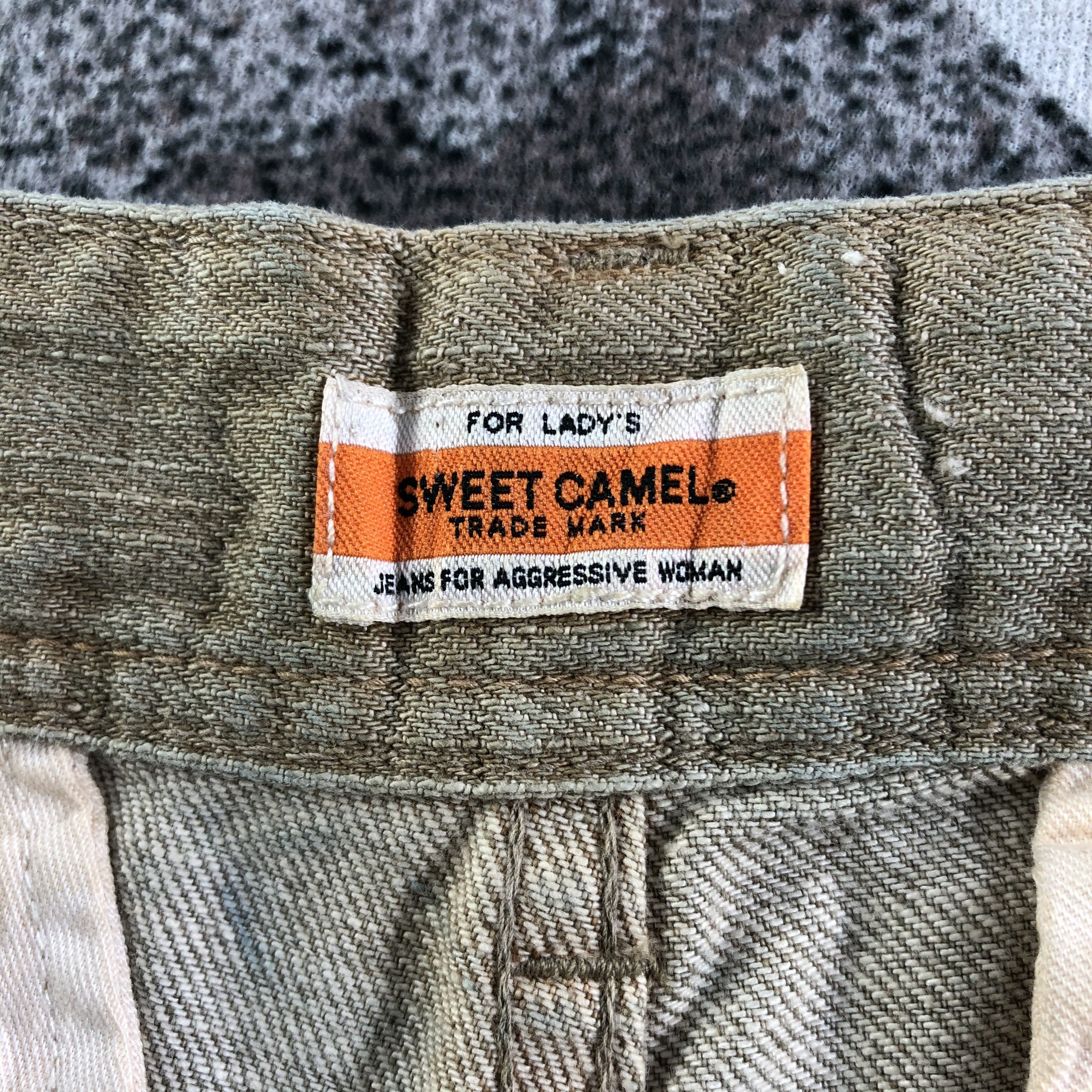 Japanese Brand Sweet Camel Jeans Flare Denim KJ2224 Size 29" - 7 Thumbnail