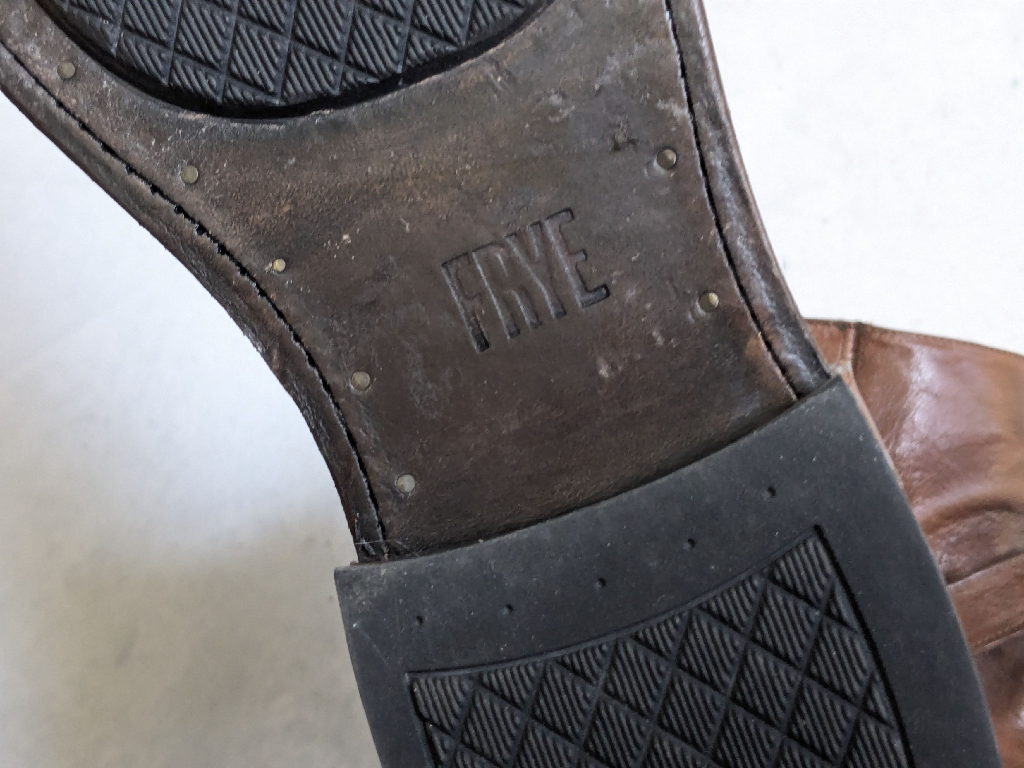 Frye Frye Harness Brown Leather 9 D Leather Buckle Punk Size US 9.5 / EU 42-43 - 18 Thumbnail