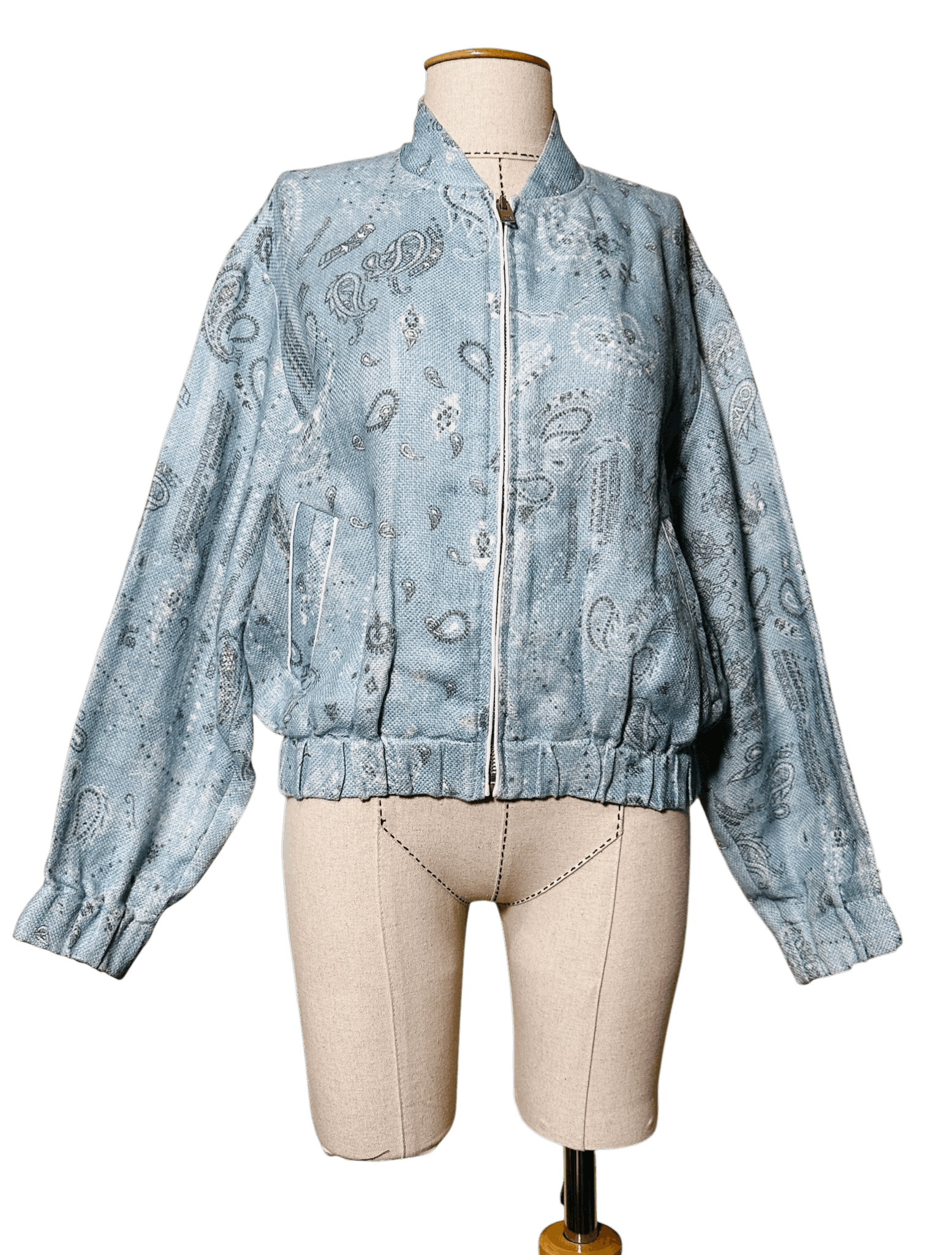 Iro Omiando Bandana Bomber Jacket Size S / US 4 / IT 40 - 1 Thumbnail