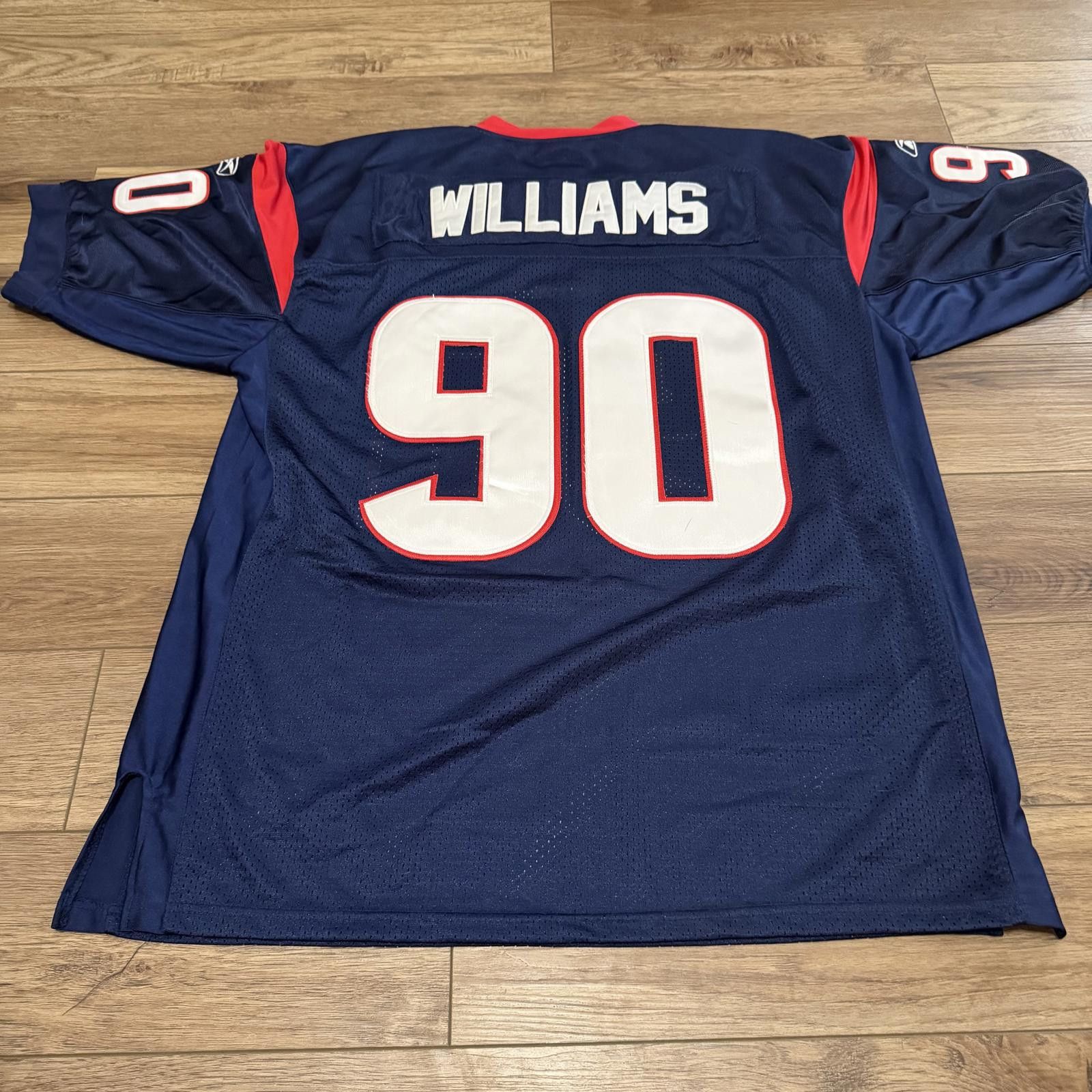 Reebok Houston Texans Mario Williams 90 Reebok On Field Jersey NFL Size US XL / EU 56 / 4 - 10 Thumbnail