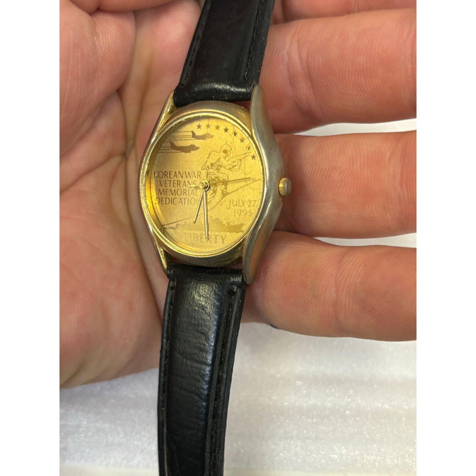 (B).Stroy Korean War Veterans Memorial Unisex Watch! New Battery! Size ONE SIZE - 3 Thumbnail
