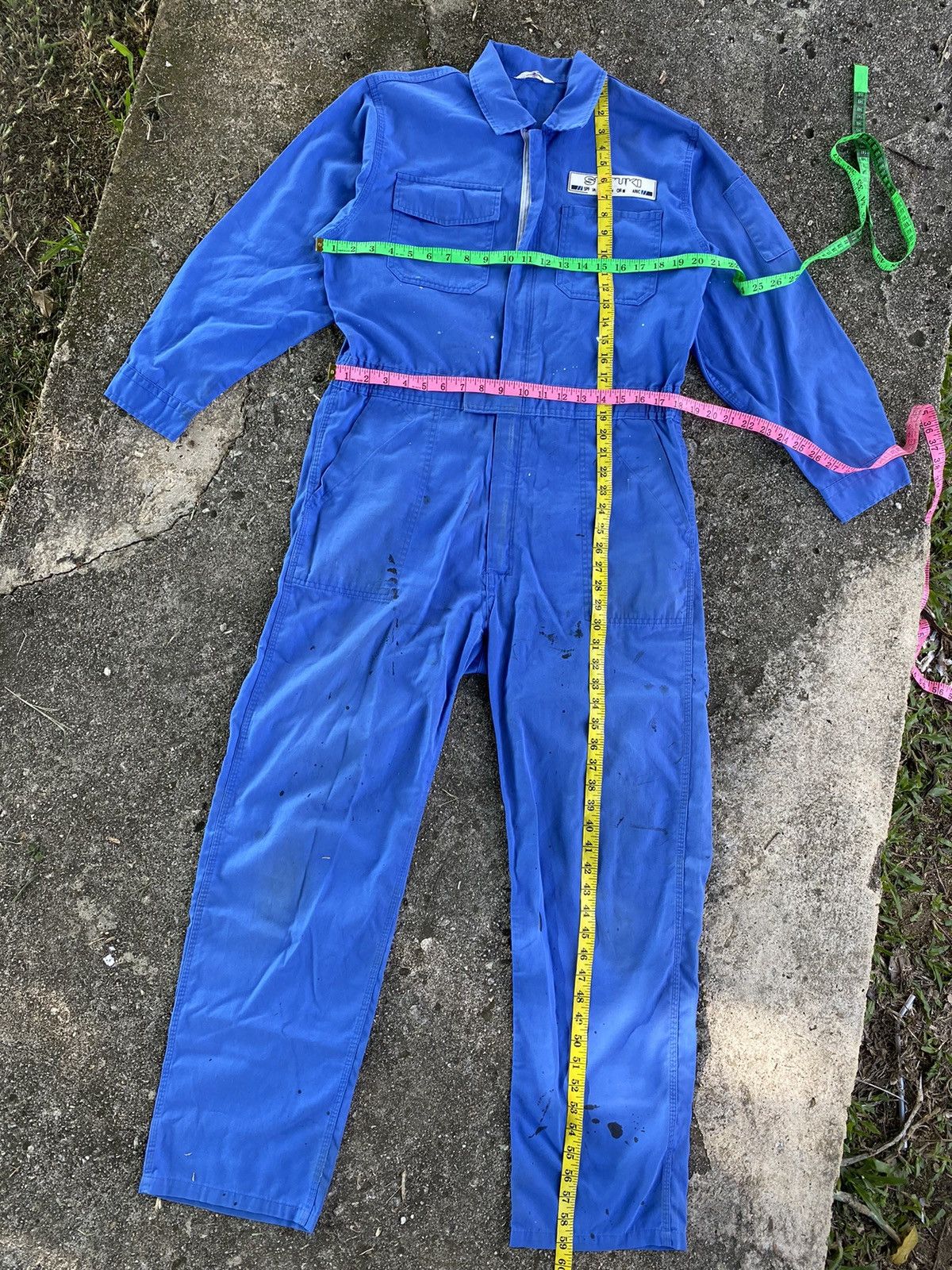 Vintage Vintage Distressed Suzuki Jumpsuit Size US 37 - 11 Thumbnail
