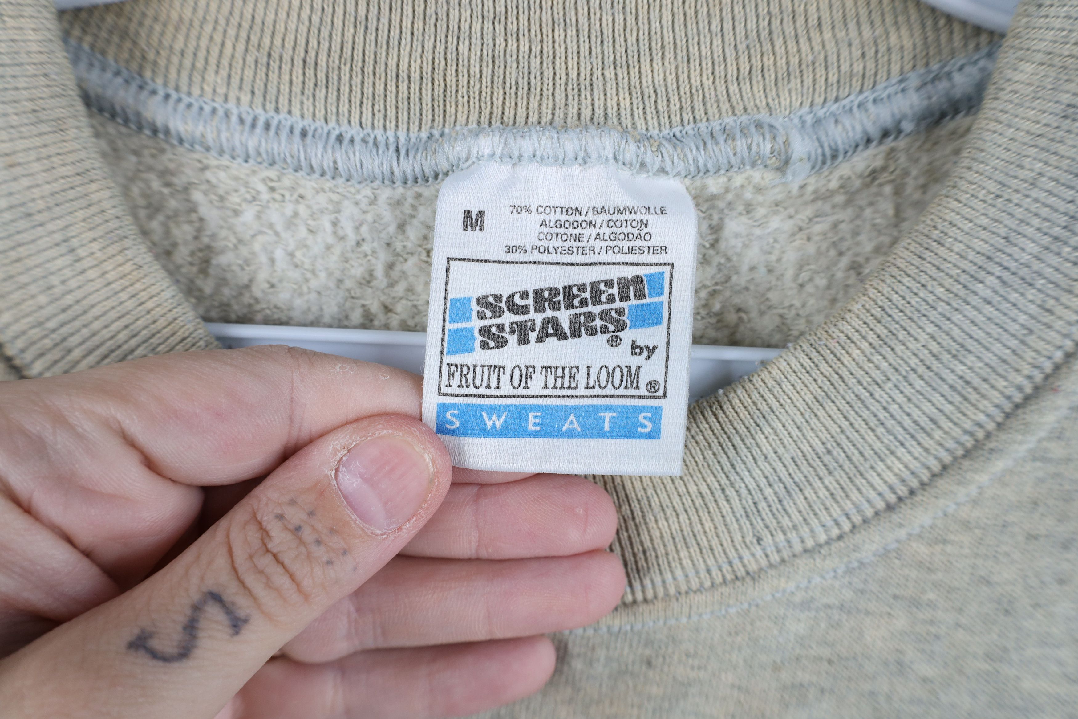 Vintage Vintage 90s Streetwear Spell Out Ireland Crewneck Sweatshirt Size US M / EU 48-50 / 2 - 8 Thumbnail
