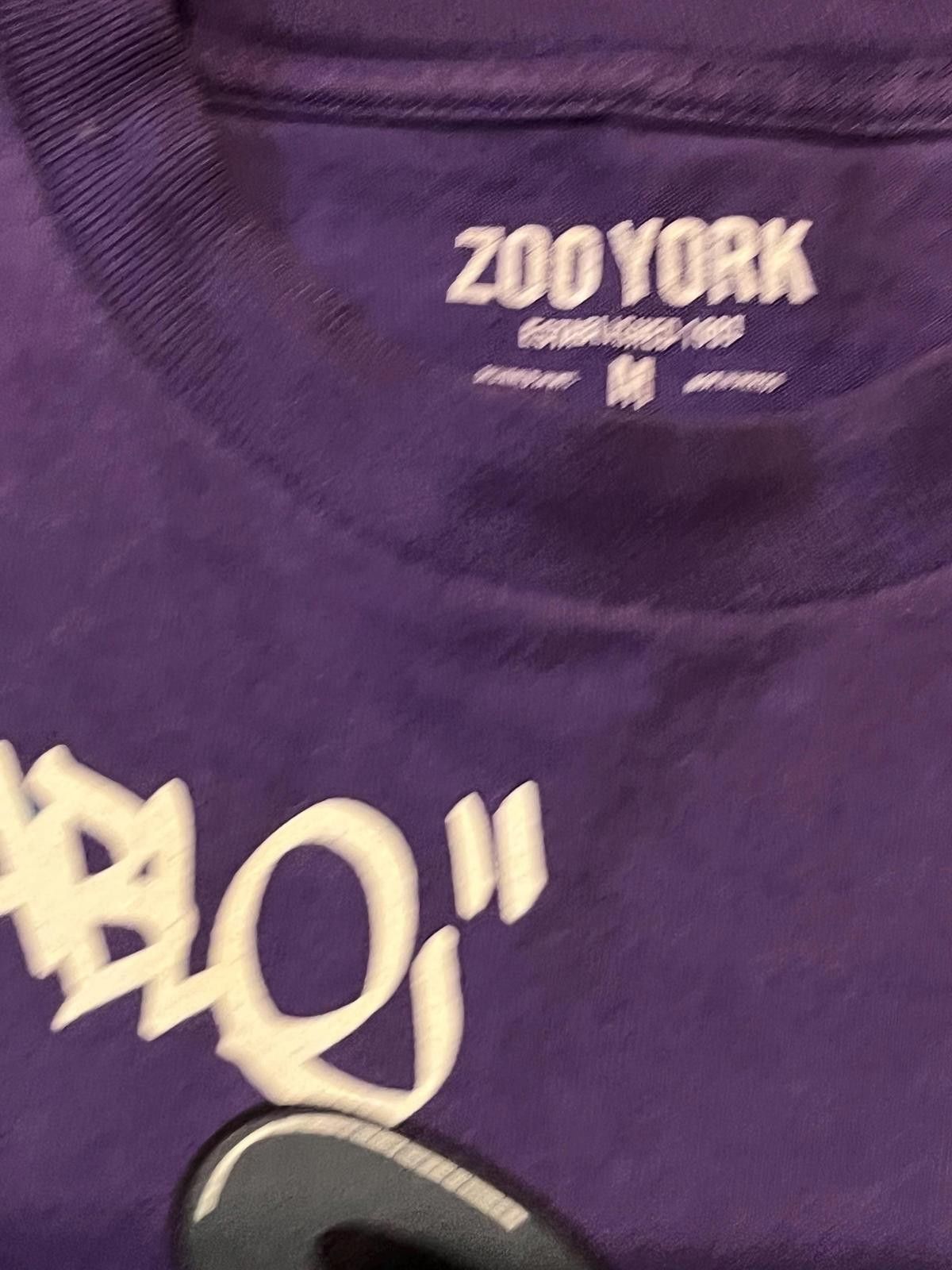 Zoo York Vintage Zoo York Purple Graphic T-Shirt Size ONE SIZE - 4 Thumbnail