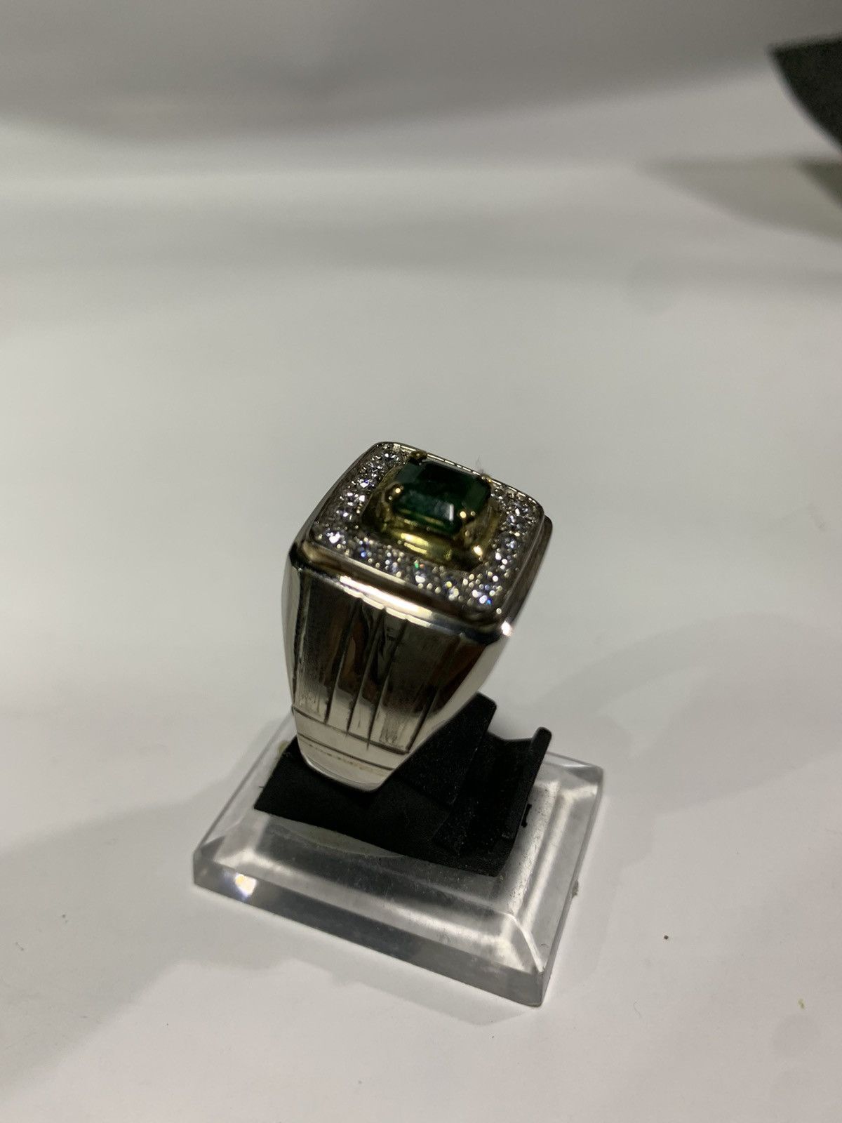 Designer Zambian Emerald Stone Size ONE SIZE - 2 Thumbnail