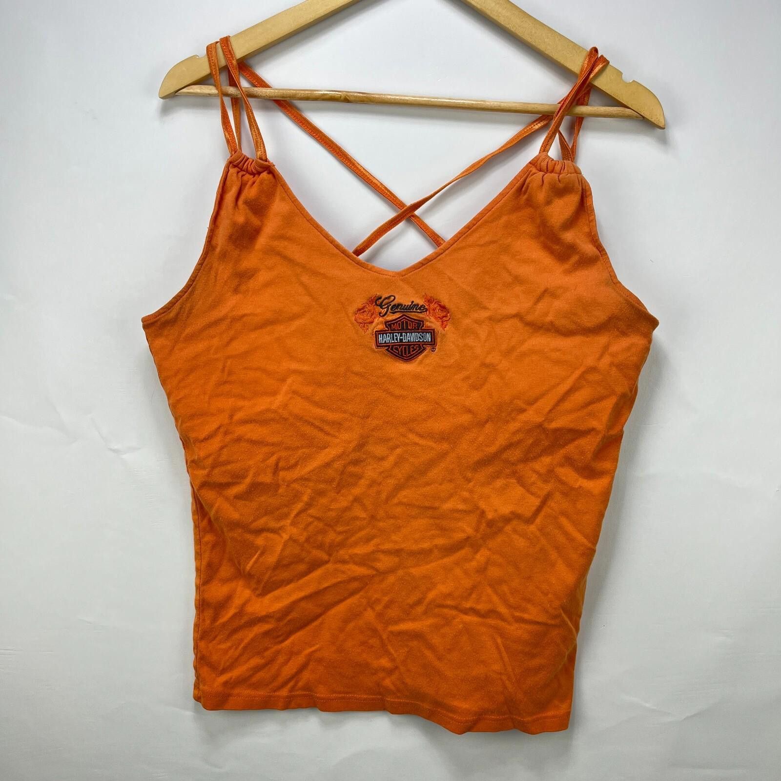 Harley Davidson Vintage Y2K Harley Davidson Tank Top Shirt Womens XL Size XL / US 12-14 / IT 48-50 - 1 Thumbnail