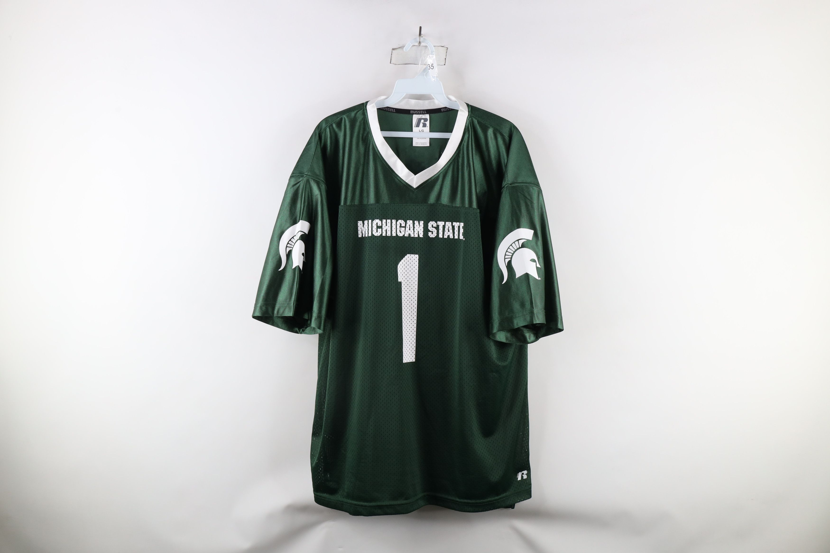 Russell Athletic × Vintage Vintage Russell Athletic State University Football Jersey Size US L / EU 52-54 / 3 - 1 Thumbnail