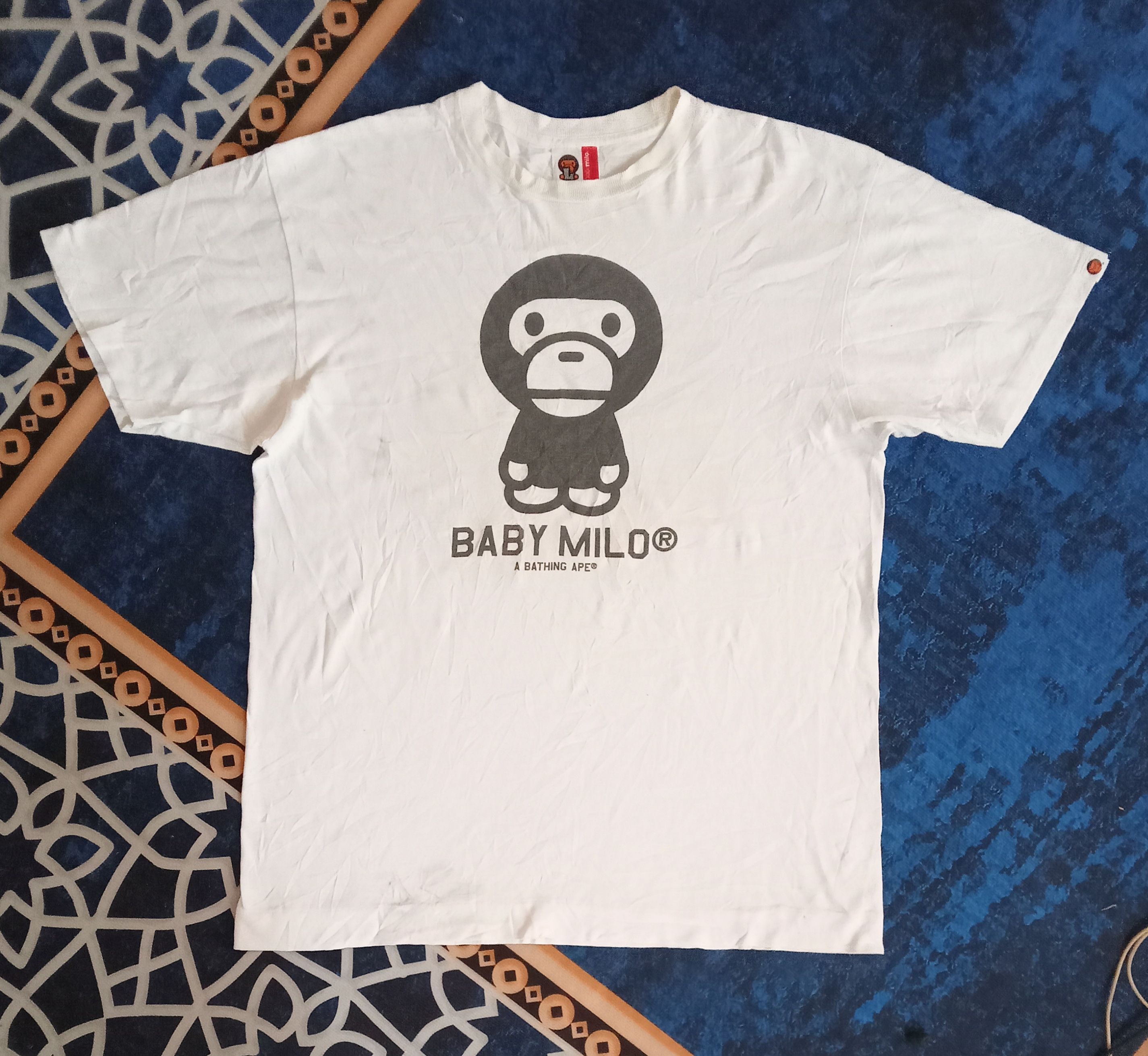 Bape Baby Milo A Bathing Ape Vintage 06' T Shirt Size US L / EU 52-54 / 3 - 1 Thumbnail