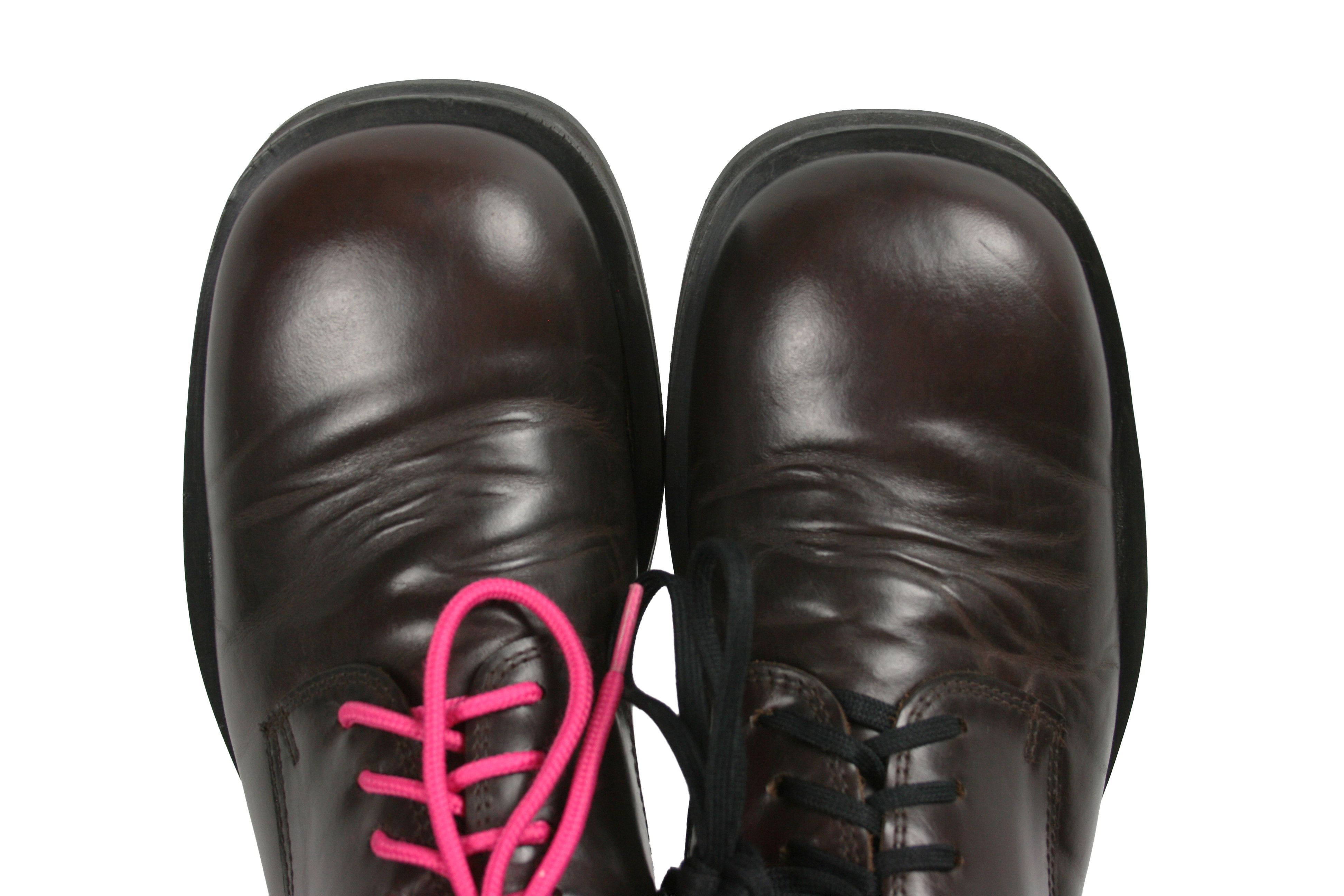 Dolce & Gabbana 90S Massive Platform Oversize Derby Shoes Vintage Size US 7.5 / EU 40-41 - 9 Thumbnail