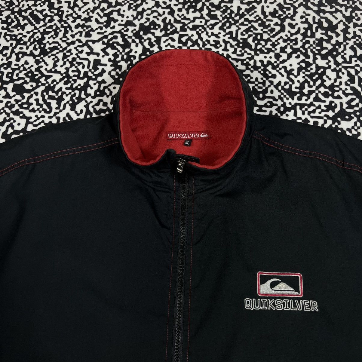 Quiksilver Vintage 90s Quiksilver Big Logo Surf Style Retro Jacket Size US XL / EU 56 / 4 - 13 Thumbnail