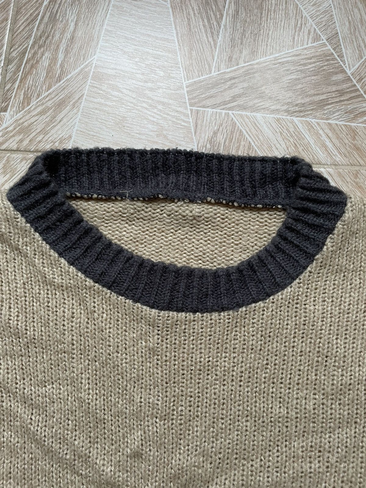 Japanese Brand 90s Vintage Avant Garde Archive Oversized Knitted Sweater Size US L / EU 52-54 / 3 - 9 Thumbnail