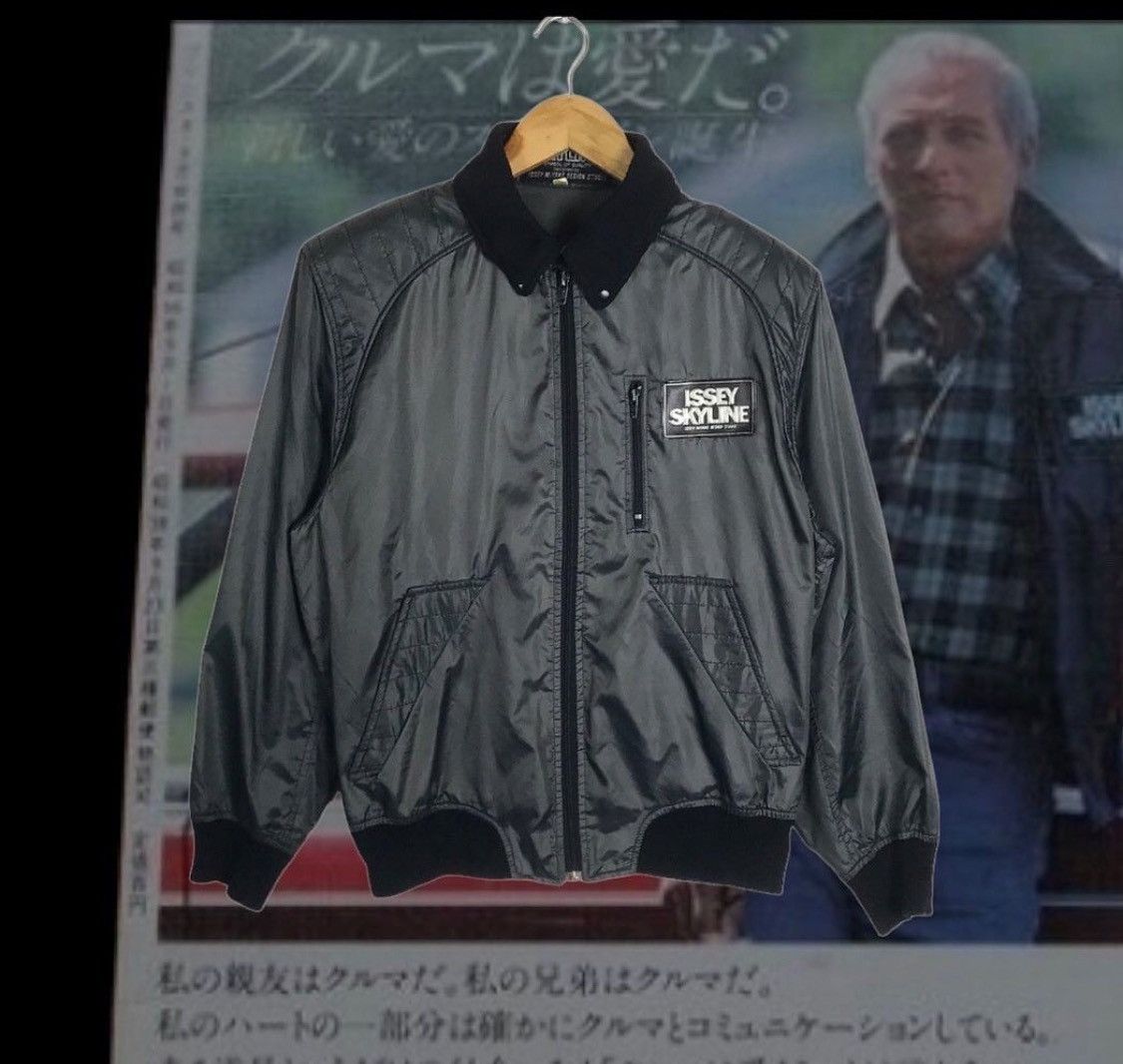 Issey Miyake 💥RARE💥Vintage Issey Miyake Skyline Racing Bomber Jacket Size US L / EU 52-54 / 3 - 22 Thumbnail