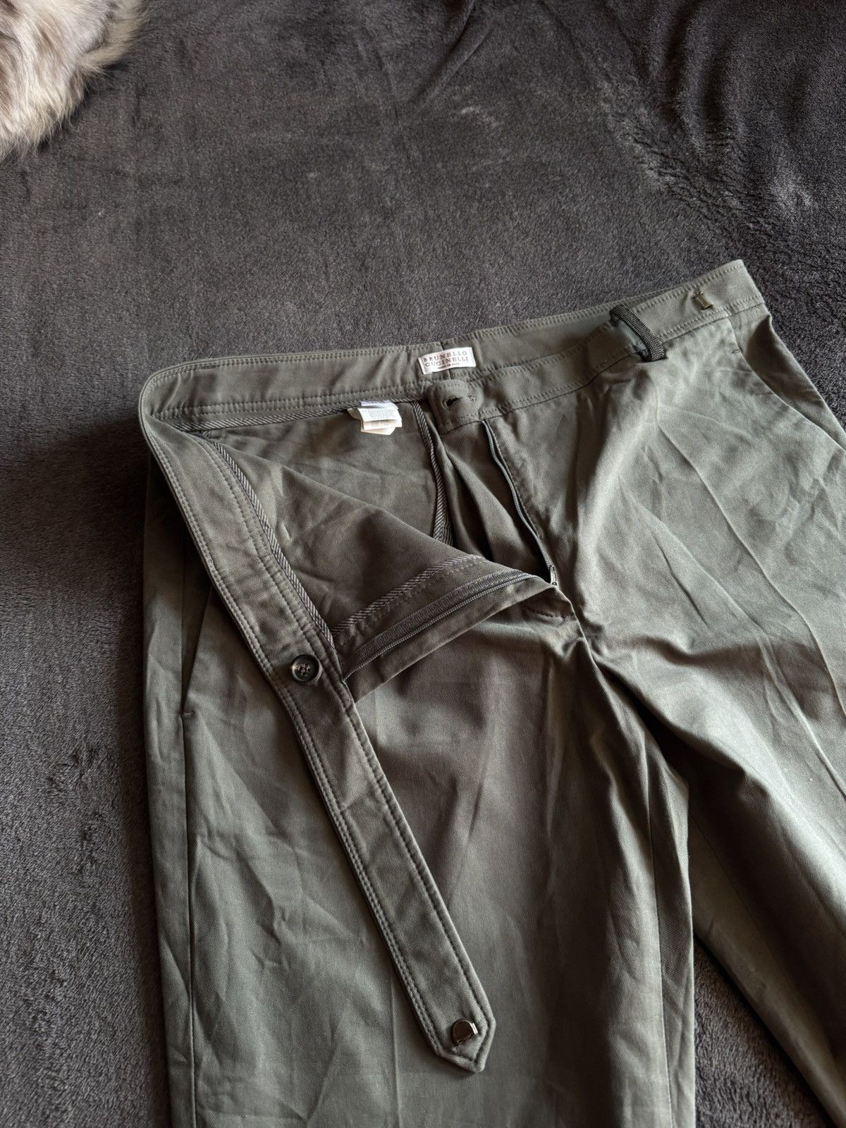 Brunello Cucinelli Brunello Cucinelli luxury woman's belt pants Size 32" / US 10 / IT 46 - 6 Thumbnail