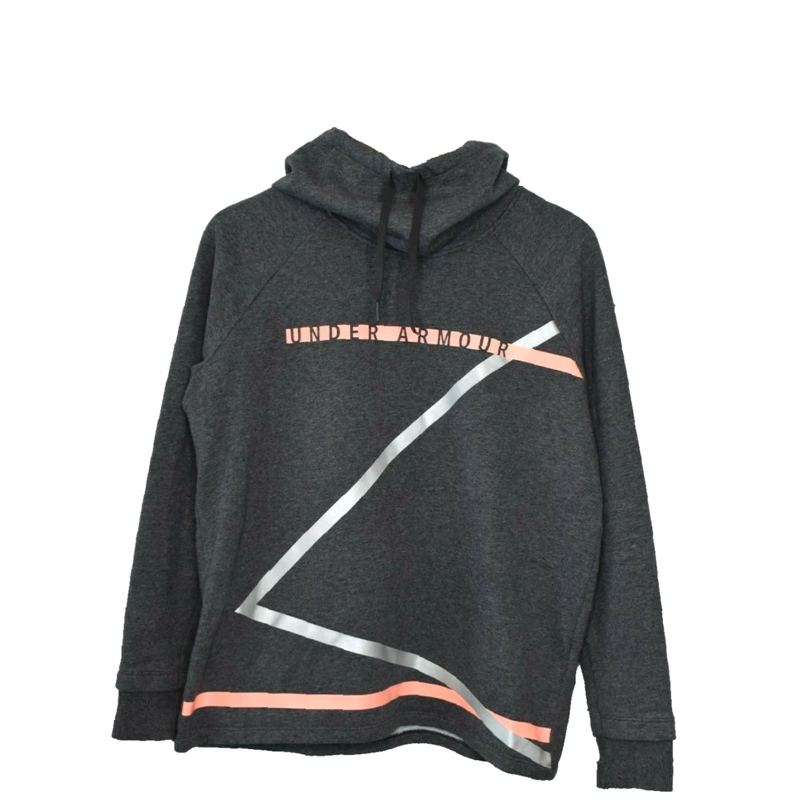 Under Armour Under Armour Hoodie Pullover Cowl Neck Womens Medium Gray Activewear Casual Size M / US 6-8 / IT 42-44 - 2 Thumbnail