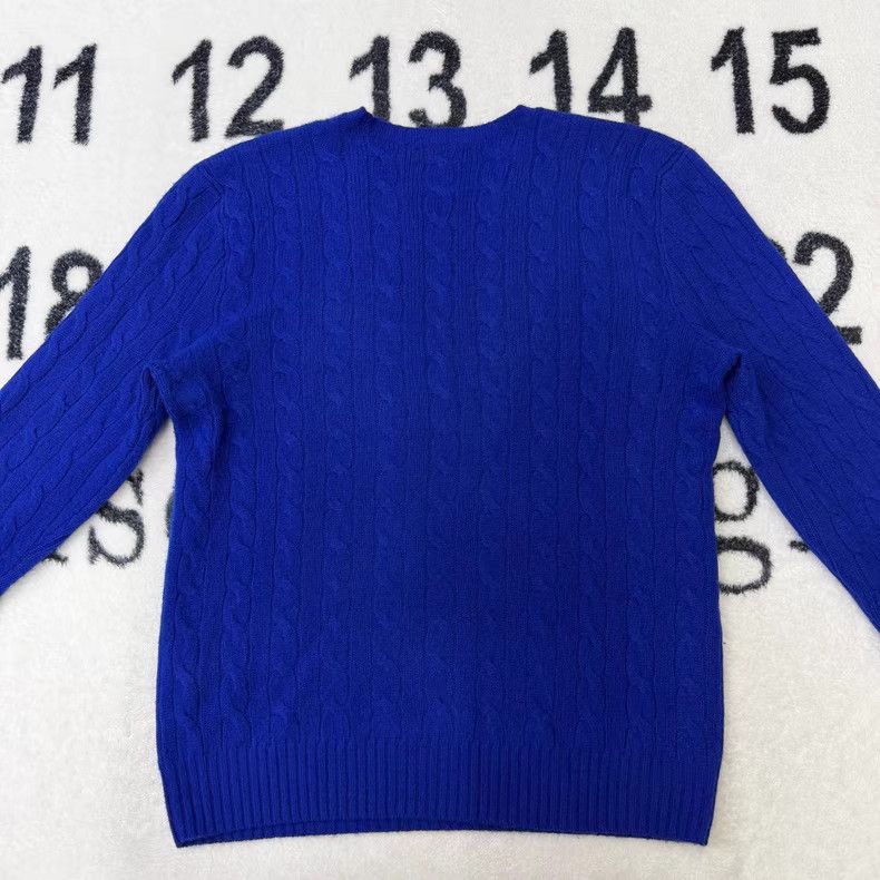 Ralph Lauren Ralph Lauren Blue Cashmere Sweater Q10 Size US M / EU 48-50 / 2 - 3 Thumbnail