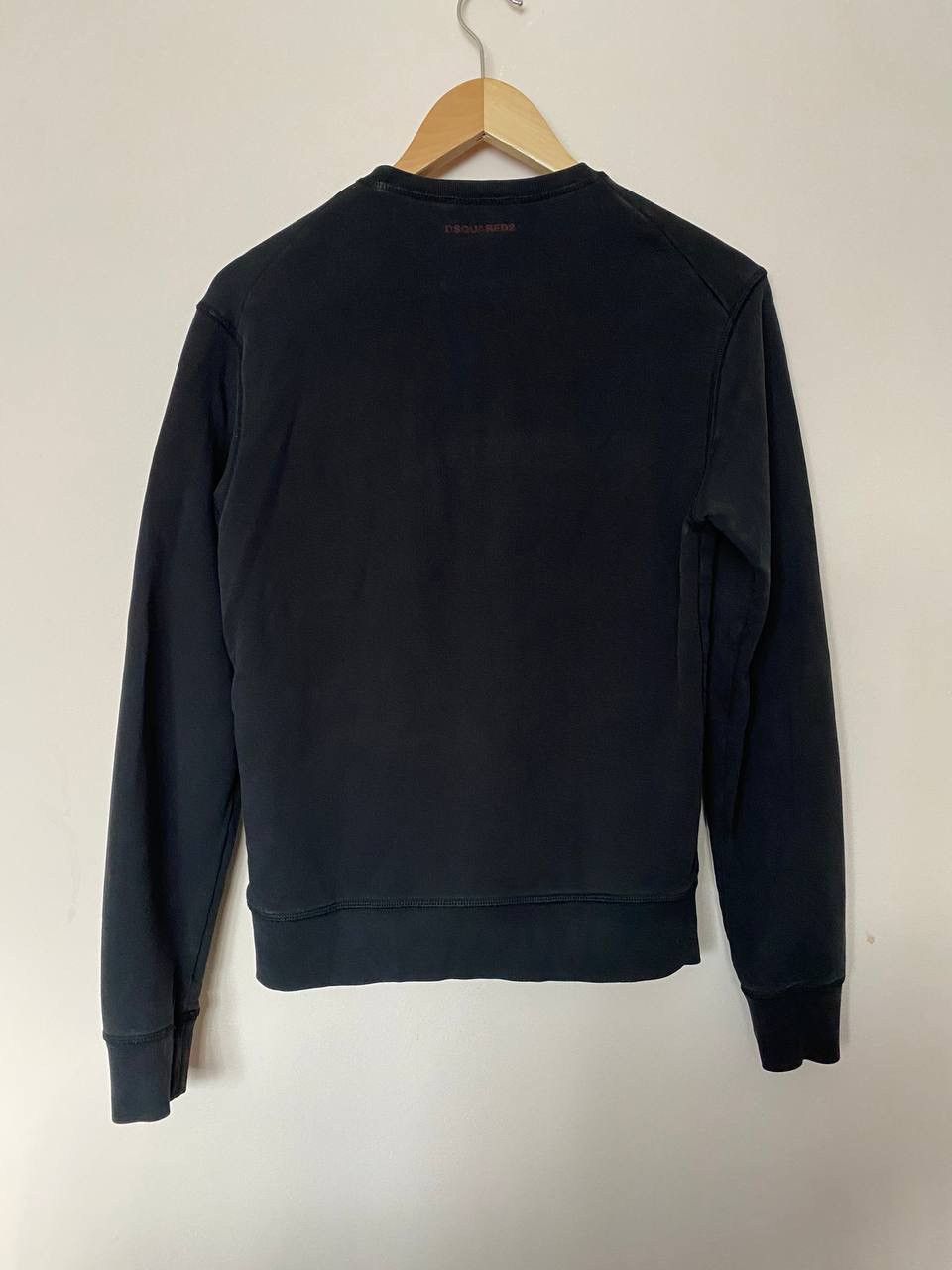 Dsquared2 Mens Dsquared2 sweatshirt luxury black size XS pullover Size US XS / EU 42 / 0 - 5 Thumbnail