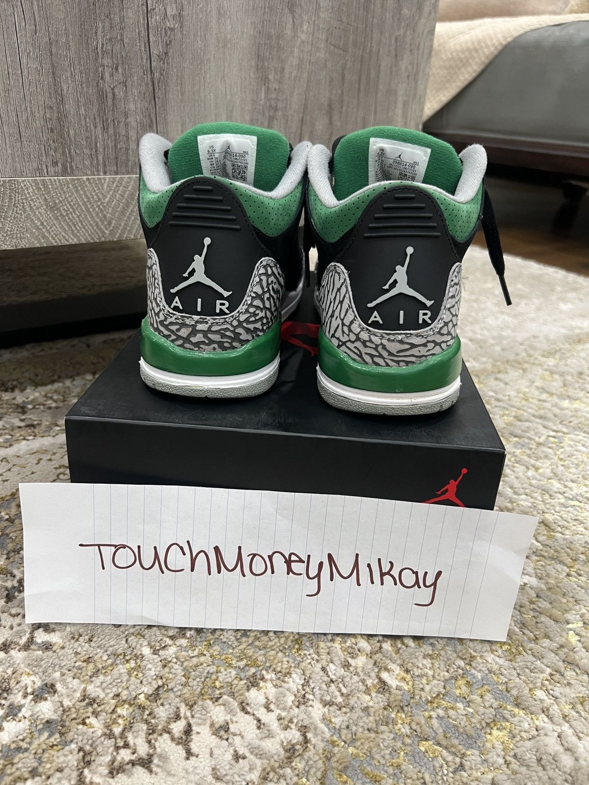 Jordan Brand Air Jordan 3 RETRO(GS) Size US 6.5 / EU 39-40 - 4 Thumbnail