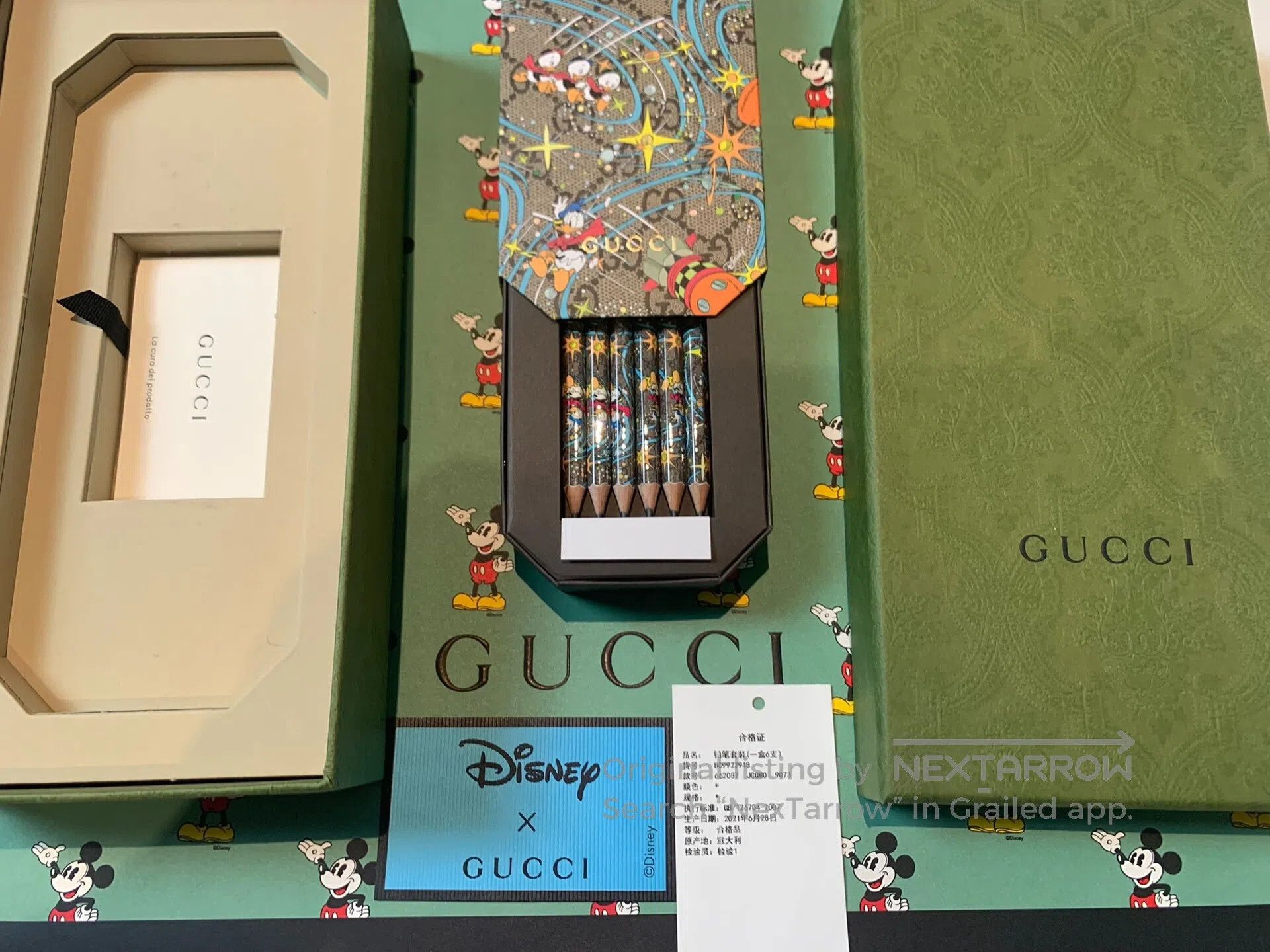Gucci Guicci Pencils new with case| Size ONE SIZE - 1 Thumbnail