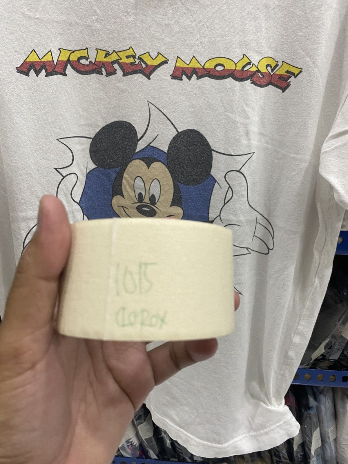 Disney VINTAGE MICKEY MOUSE TSHIRT Size US L / EU 52-54 / 3 - 10 Thumbnail