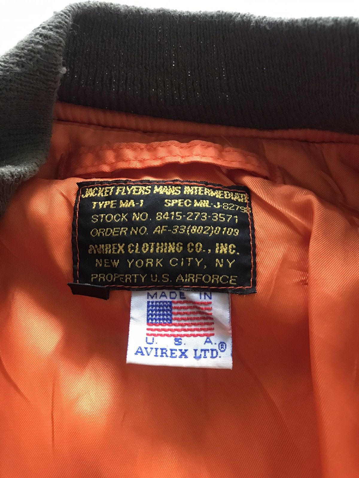 Avirex Rare Avirex Patches Ma-1 Bomber Jackets Size US M / EU 48-50 / 2 - 10 Thumbnail