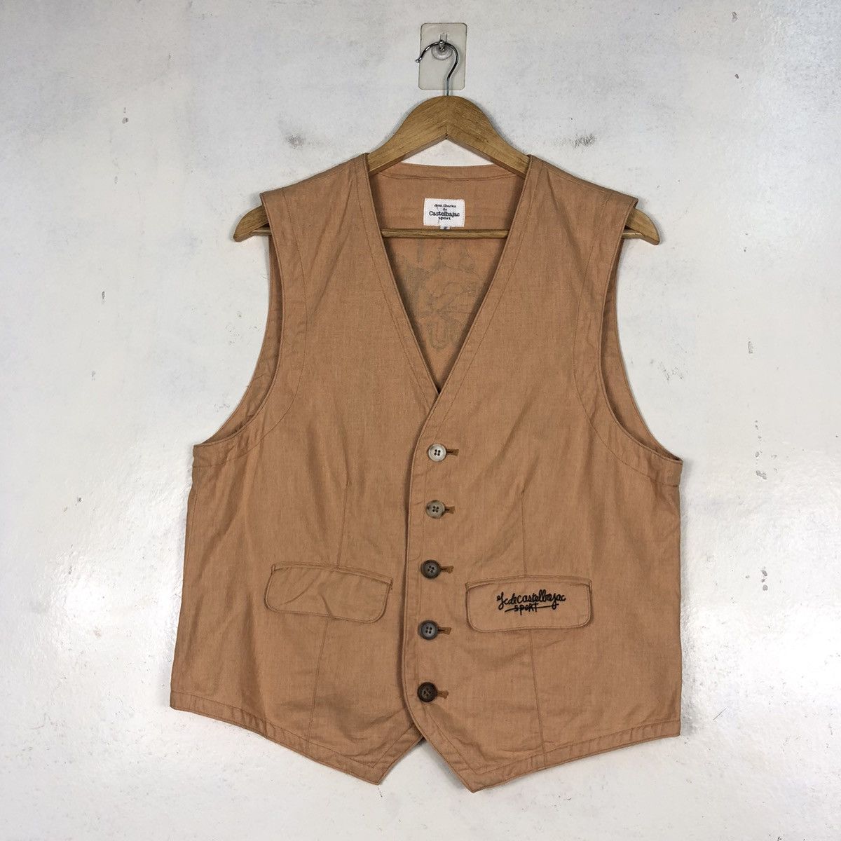 Jean Charles De Castelbajac RARE!! JEAN CHARLES VEST Size US M / EU 48-50 / 2 - 1 Thumbnail