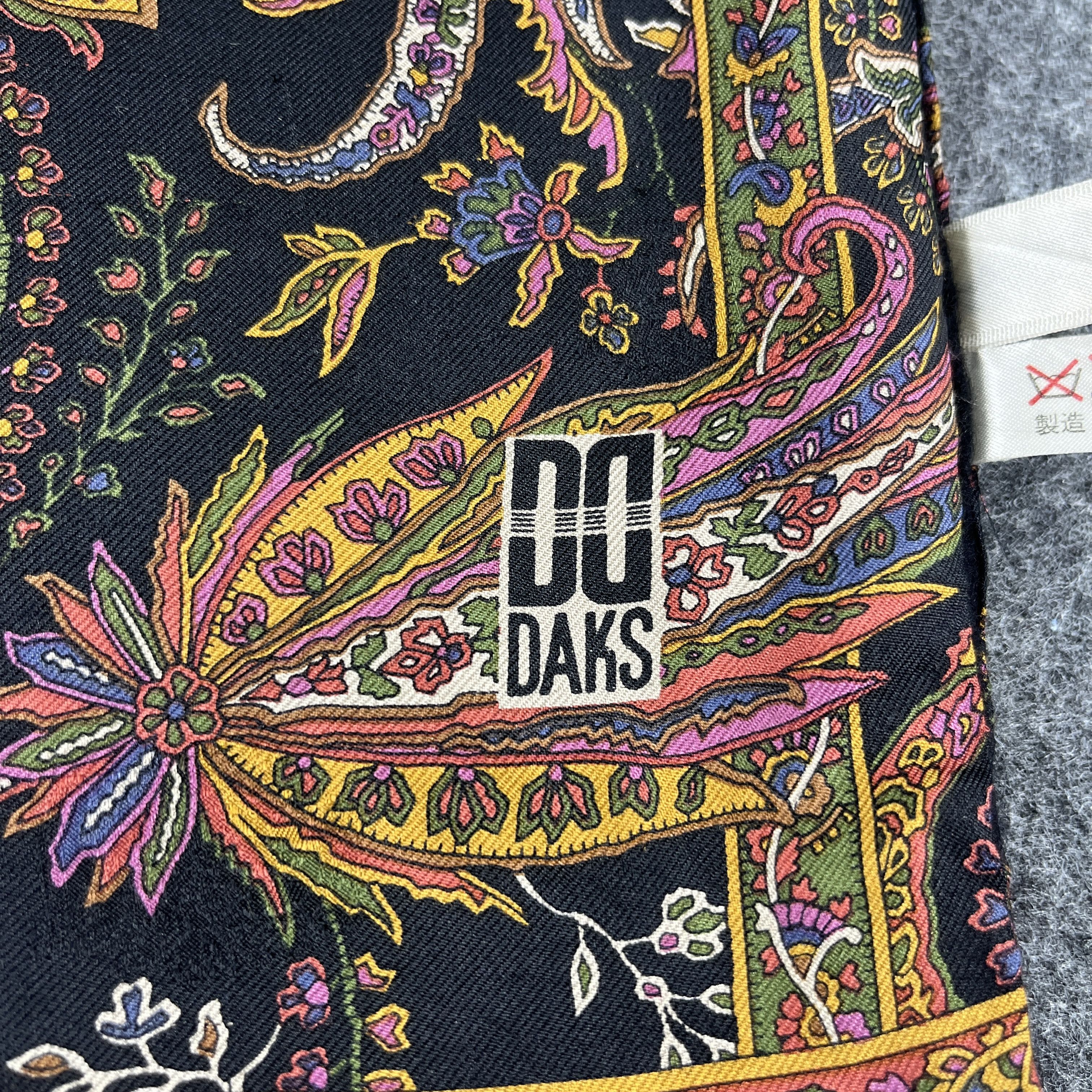 DAKS Daks London Silk Scarf / Muffler / Neckwear T1172 Size ONE SIZE - 5 Thumbnail
