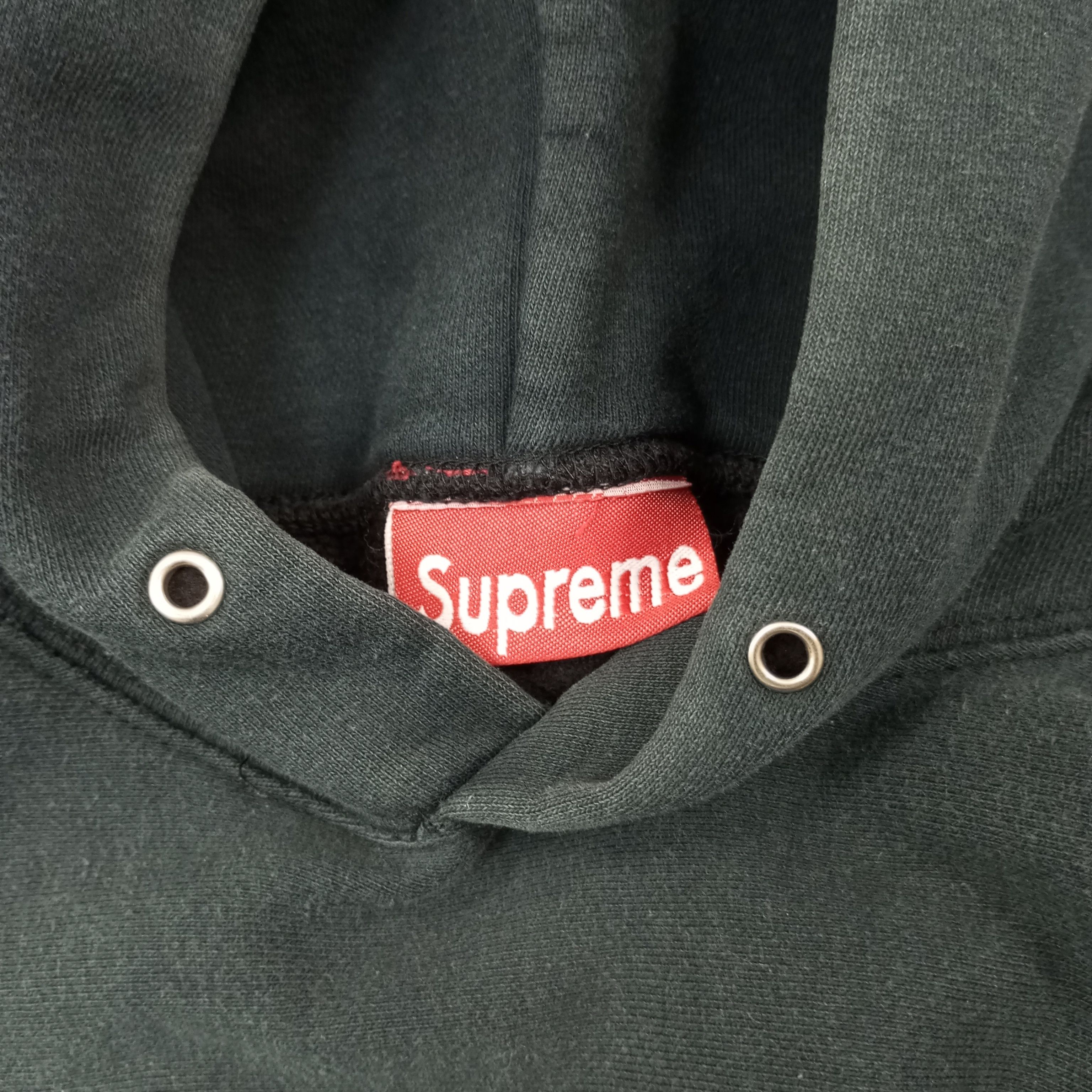 Vintage Supreme X Custom Stussy Art Logo Style Hoodie c215n20 Size US L / EU 52-54 / 3 - 6 Thumbnail