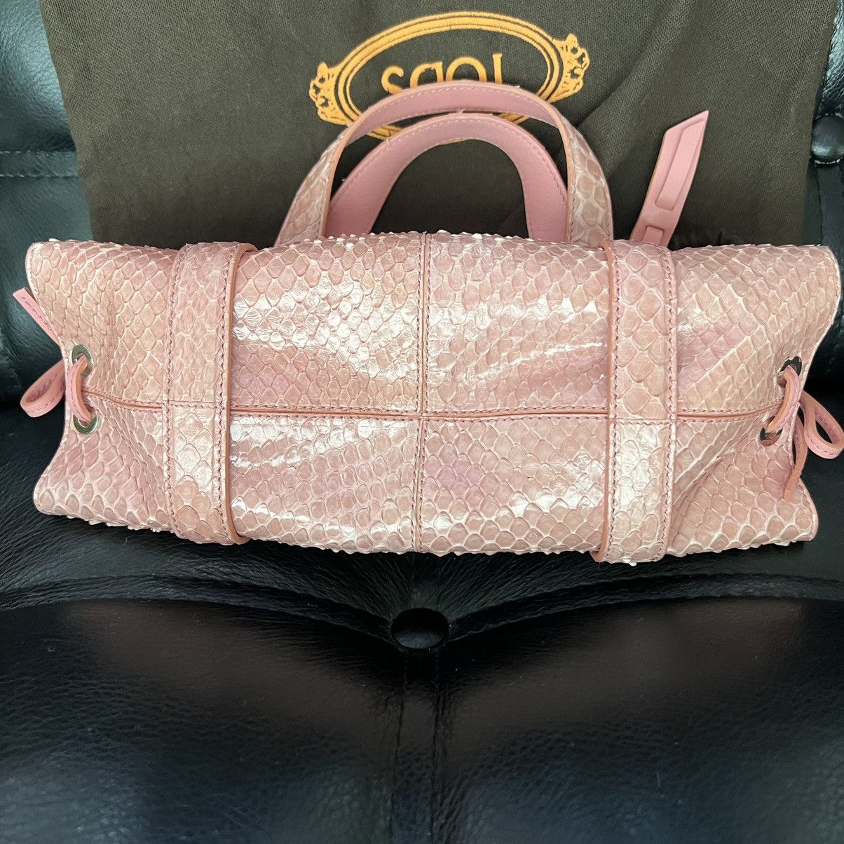 Tod's Tod’s Pink Mini Leather Bag Made in Italy w/ Dust Bag Size ONE SIZE - 15 Thumbnail