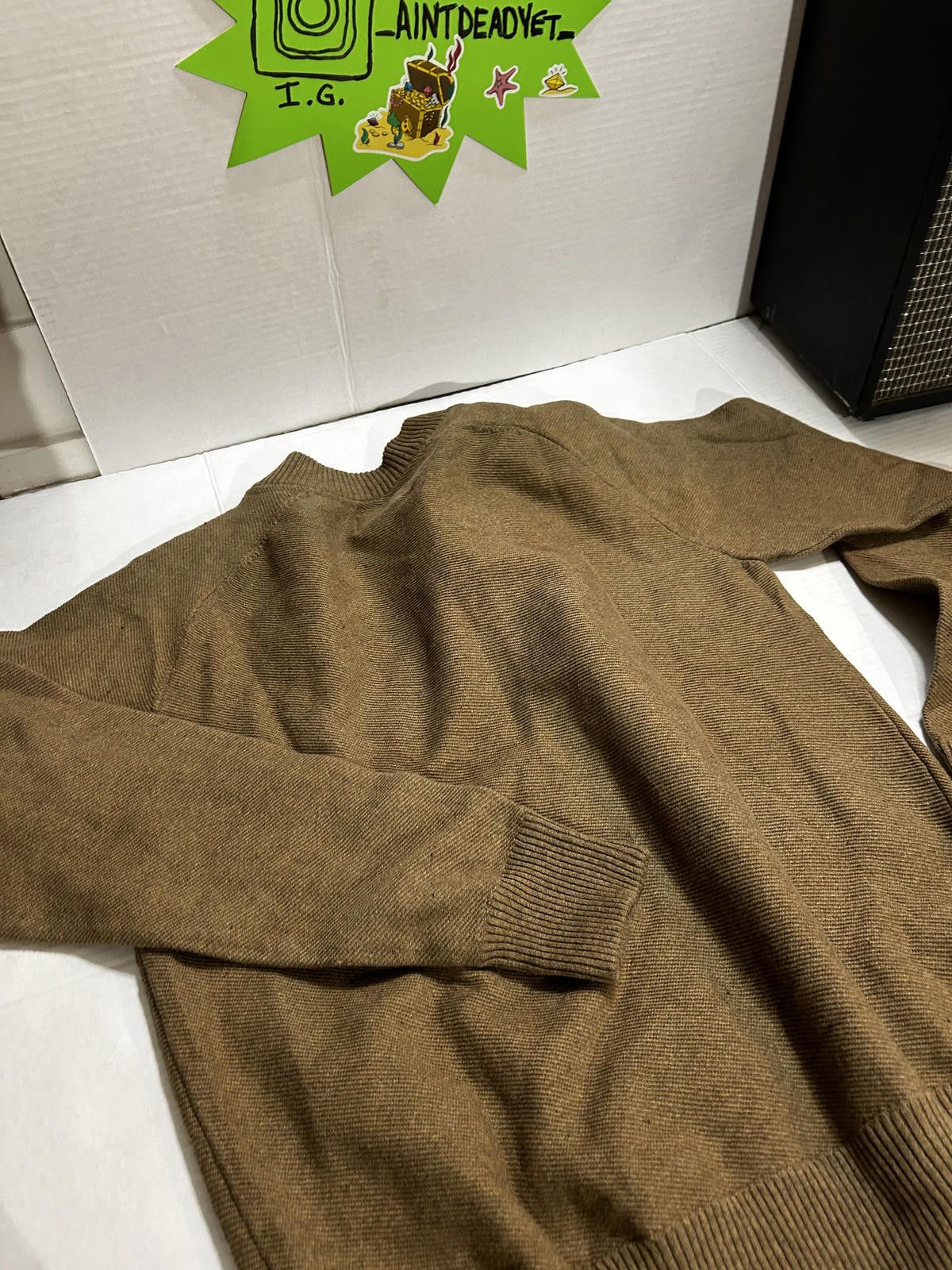 Deus Ex Machina Deus Ex Machina Full Zip Knit Sweater | Size M |Brown | NWT Size US M / EU 48-50 / 2 - 4 Thumbnail