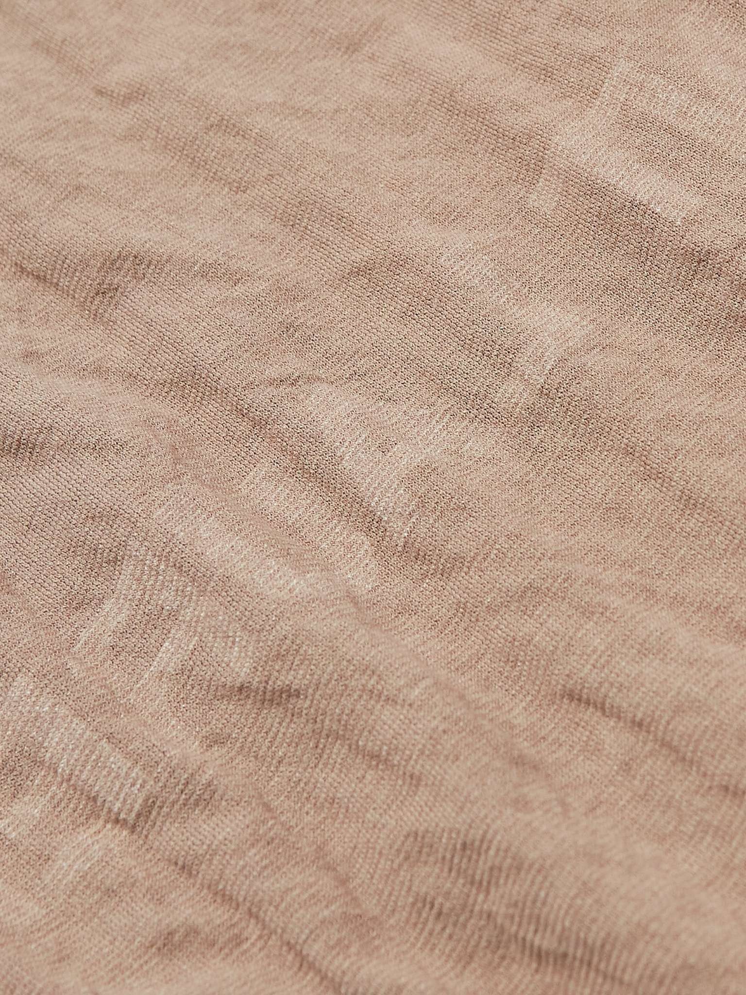 Saint Laurent Paris o1s1wg110625 737736 Reverse T-Shirt in Beige Size US XXL / EU 58 / 5 - 3 Thumbnail
