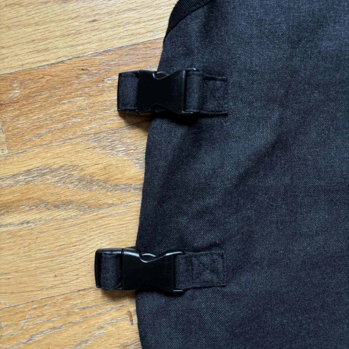 Comme des Garcons Homme Plus SS2010 Wool Side Buckle Shorts Size US 30 / EU 46 - 3 Thumbnail