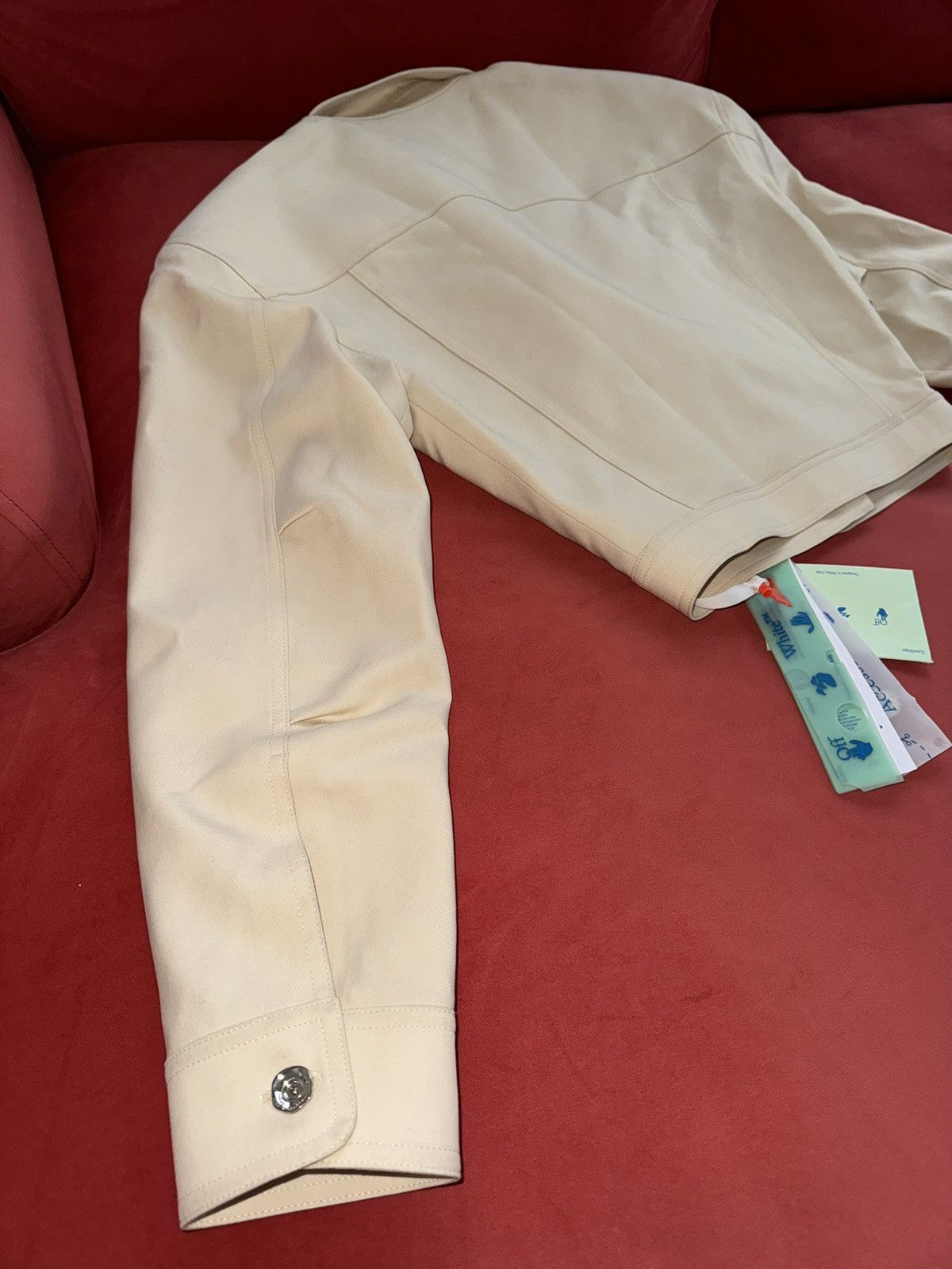 Off-White New Off-White virgin wool jacket, size M, 42 It Size M / US 6-8 / IT 42-44 - 10 Thumbnail