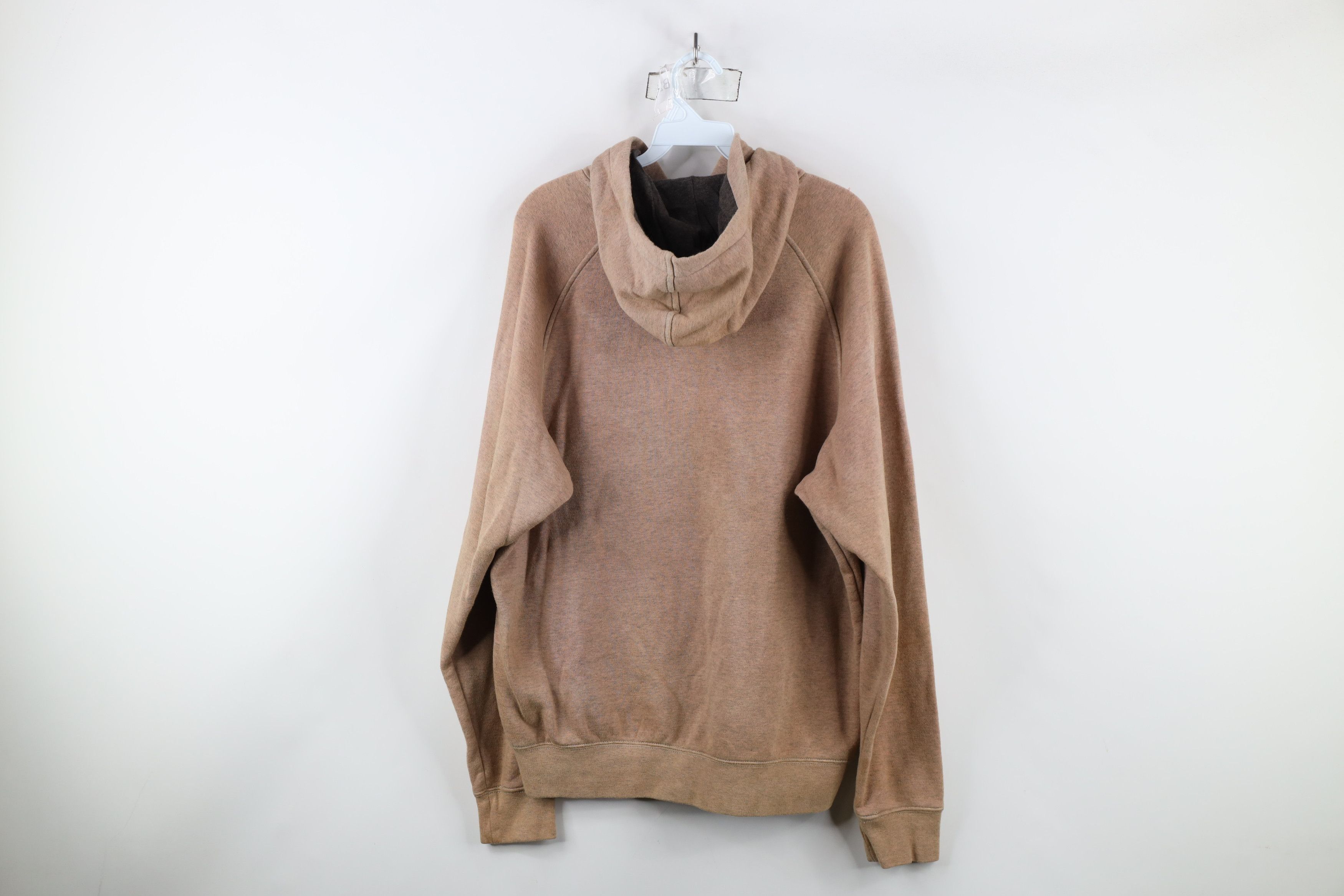 Nike × Vintage Vintage Nike Scott Swoosh Hoodie Sweatshirt Heather Brown Size US M / EU 48-50 / 2 - 13 Thumbnail