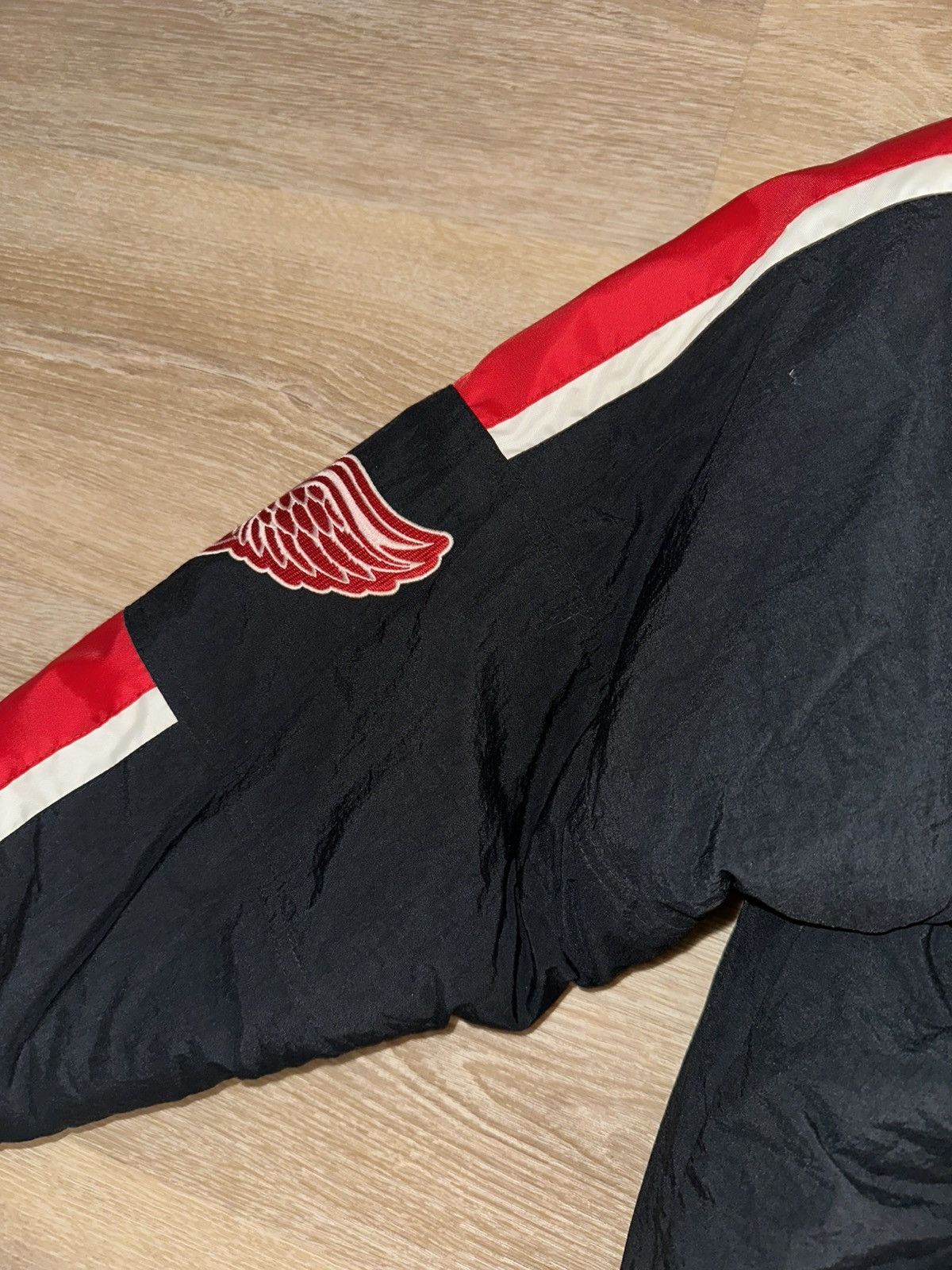 NHL × Starter × Vintage Vintage 90’s Detroit Red Wings Starter Jacket Size US L / EU 52-54 / 3 - 5 Thumbnail