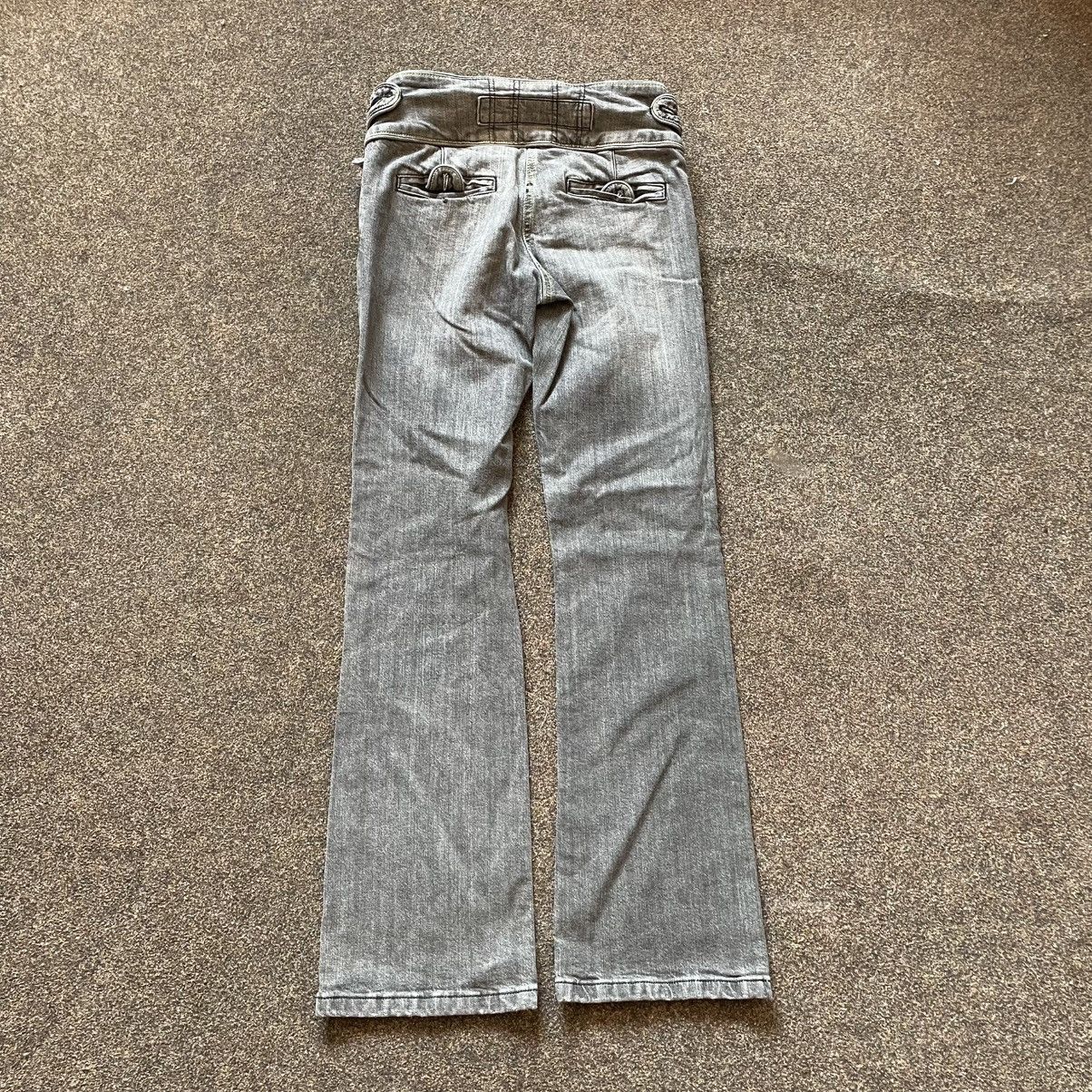 Vintage Vintage Y2K Baggy Wide Leg Jeans Distressed Skate Graphic 33 Size 33" - 4 Thumbnail